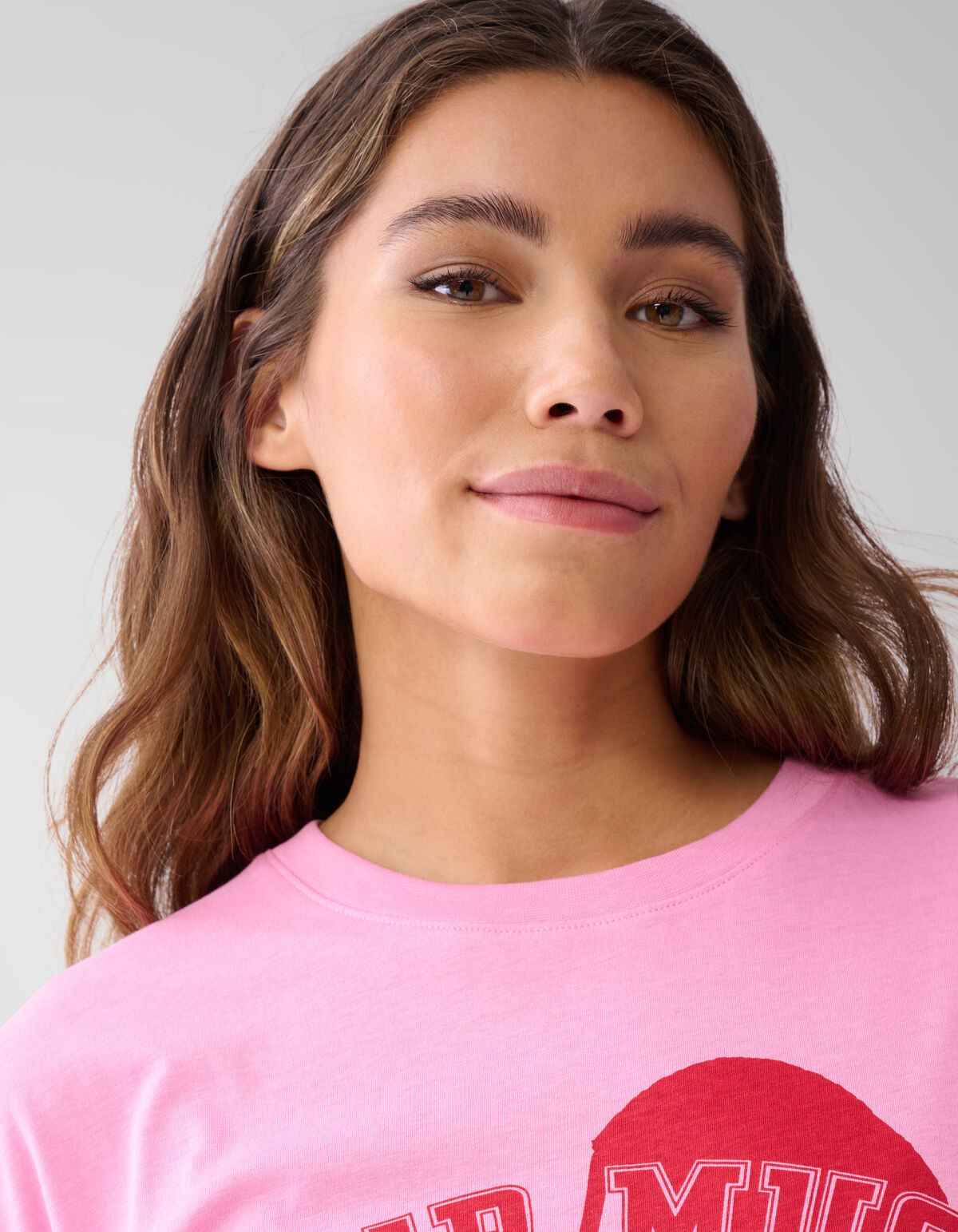 Kirsche Kunstwerk T-shirt Rosa SHOEBY WOMEN