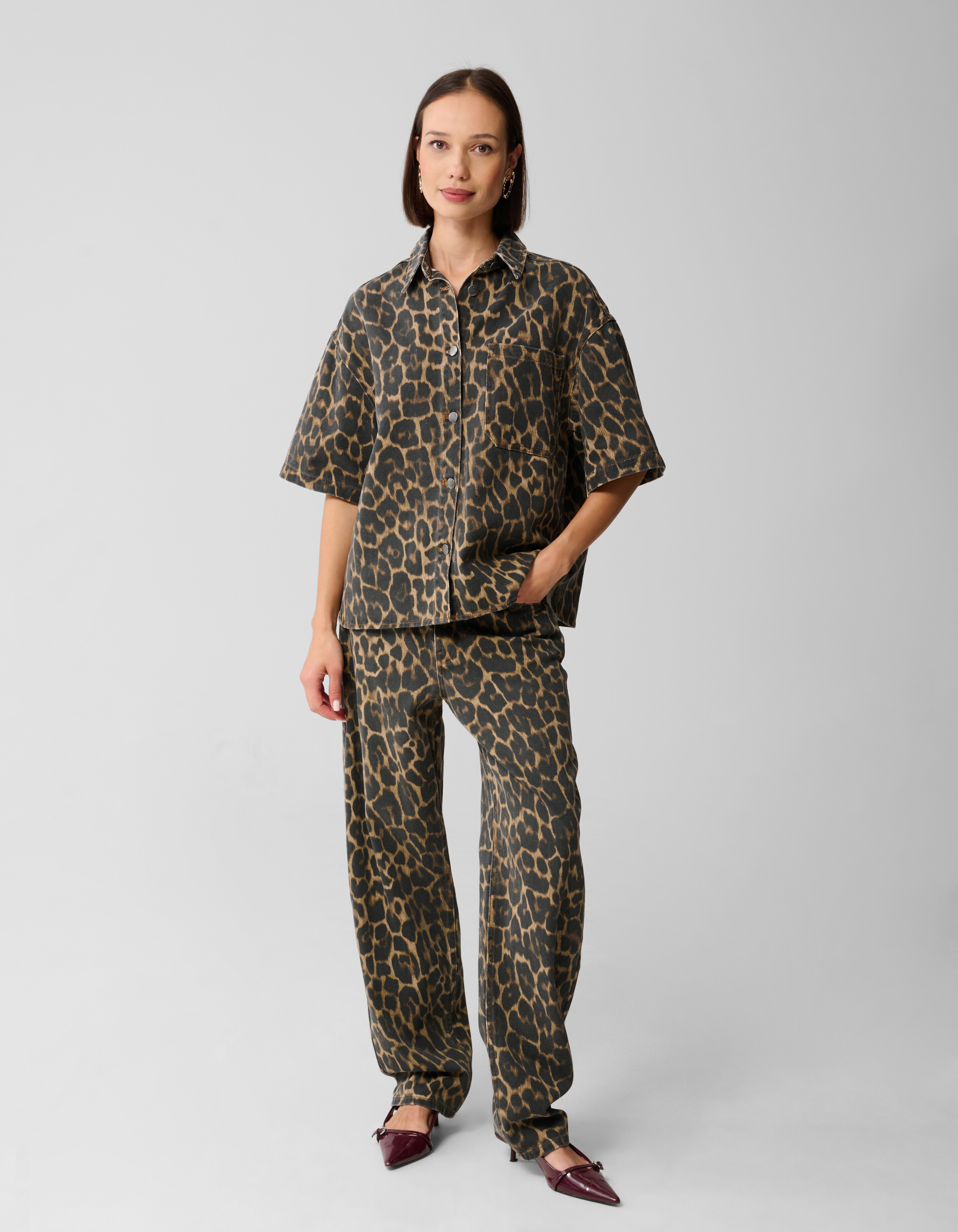 Jaguar Jeansbluse Braun SHOEBY WOMEN