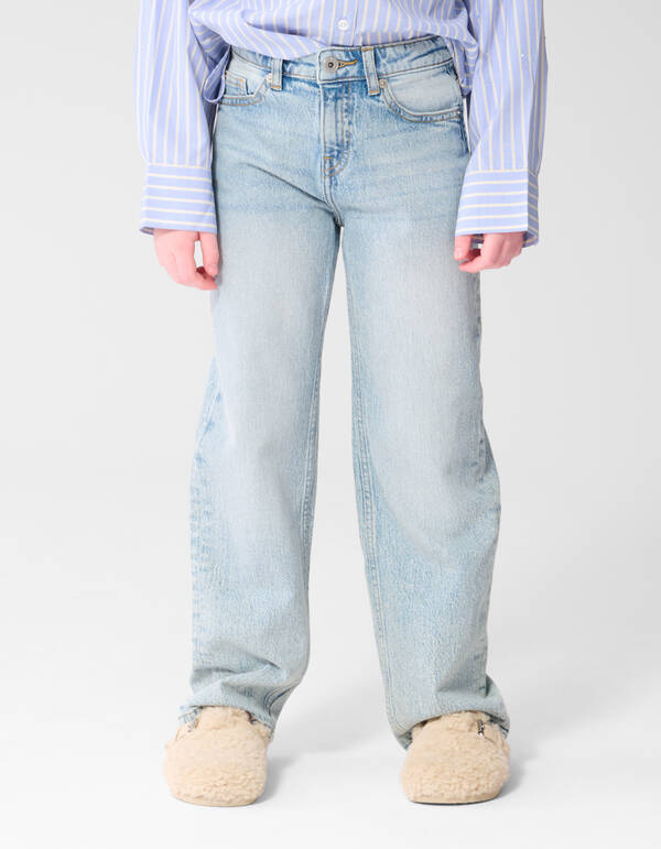 Jeans in lockerer Passform Hellblau SHOEBY GIRLS