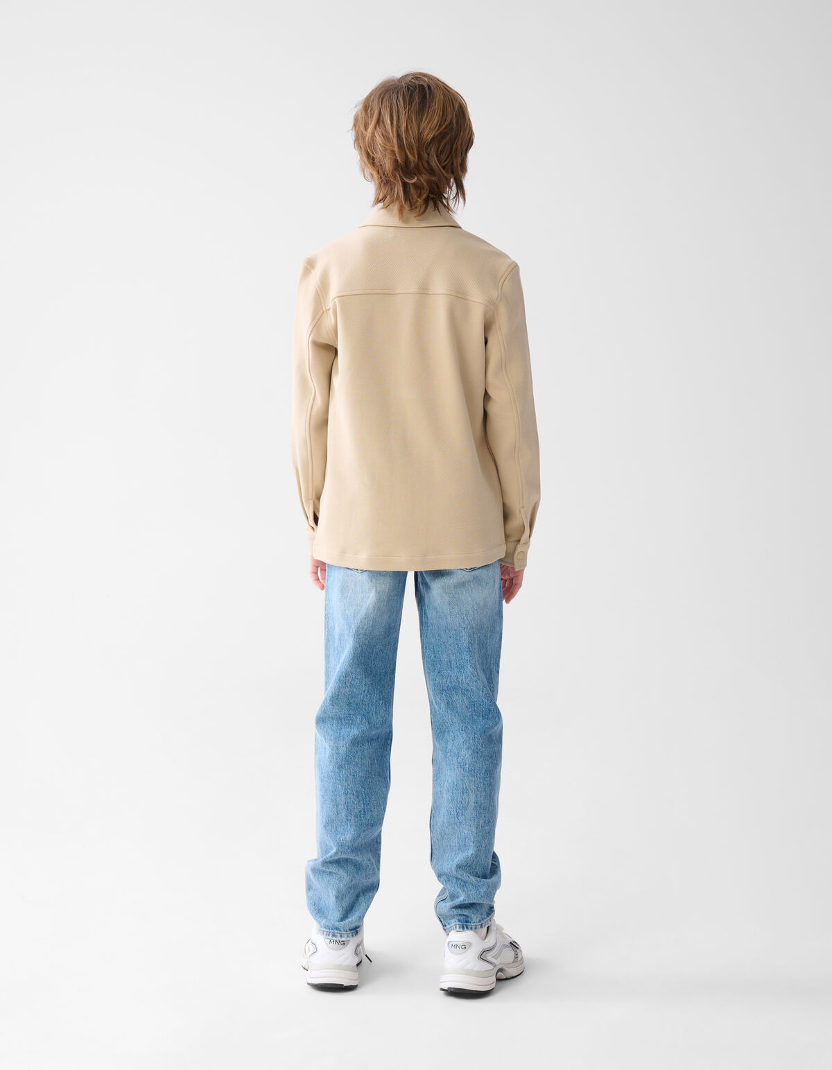 Pocket Overshirt Zand SHOEBY BOYS