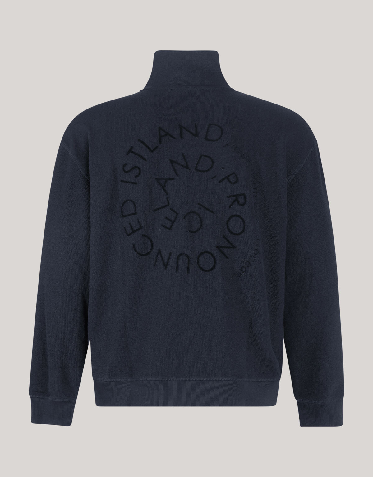 Pullover mit Rei&szlig;verschluss Schwarz SHOEBY MEN