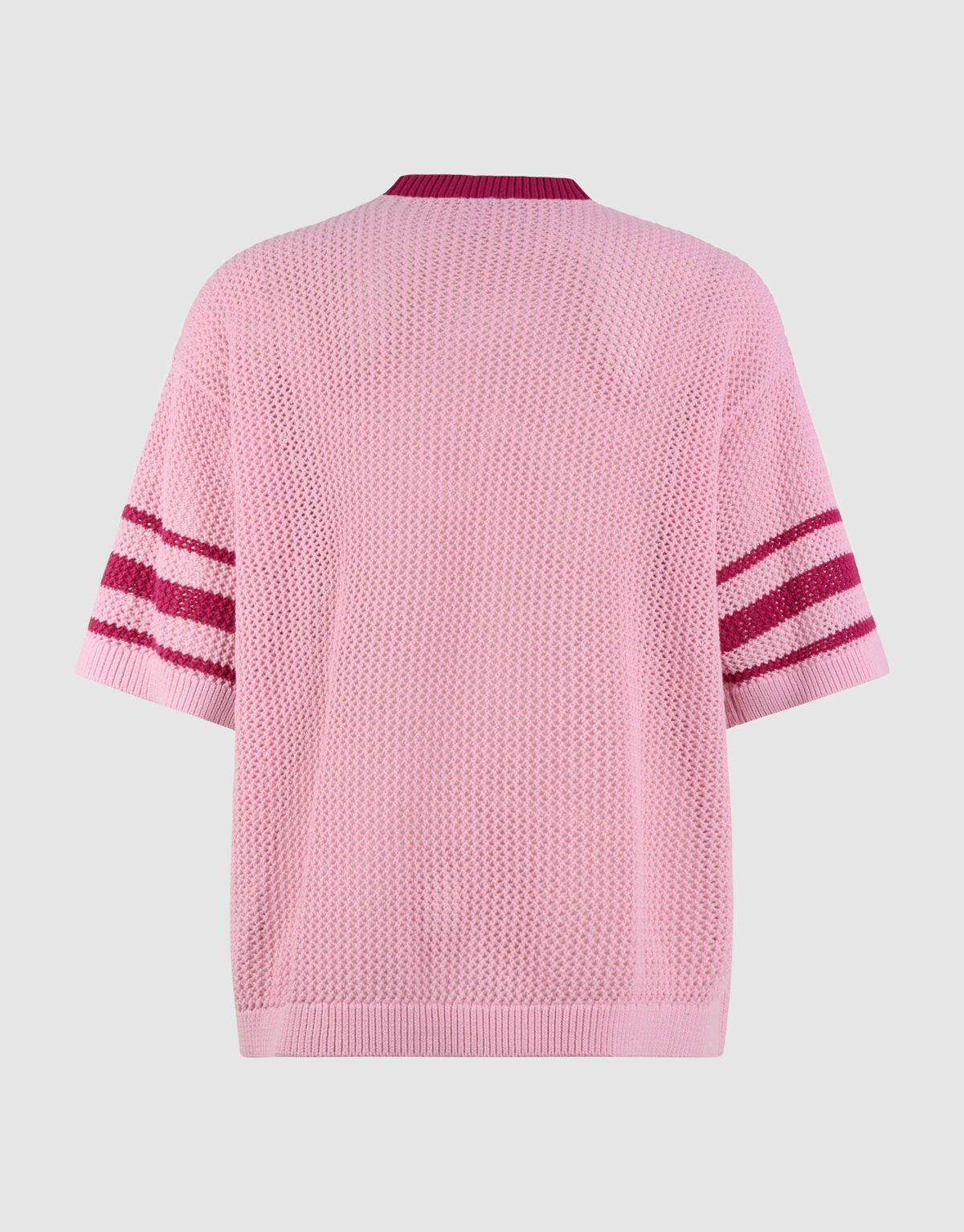 Oversized Baseball-T-Shirt Rosa SHOEBY WOMEN