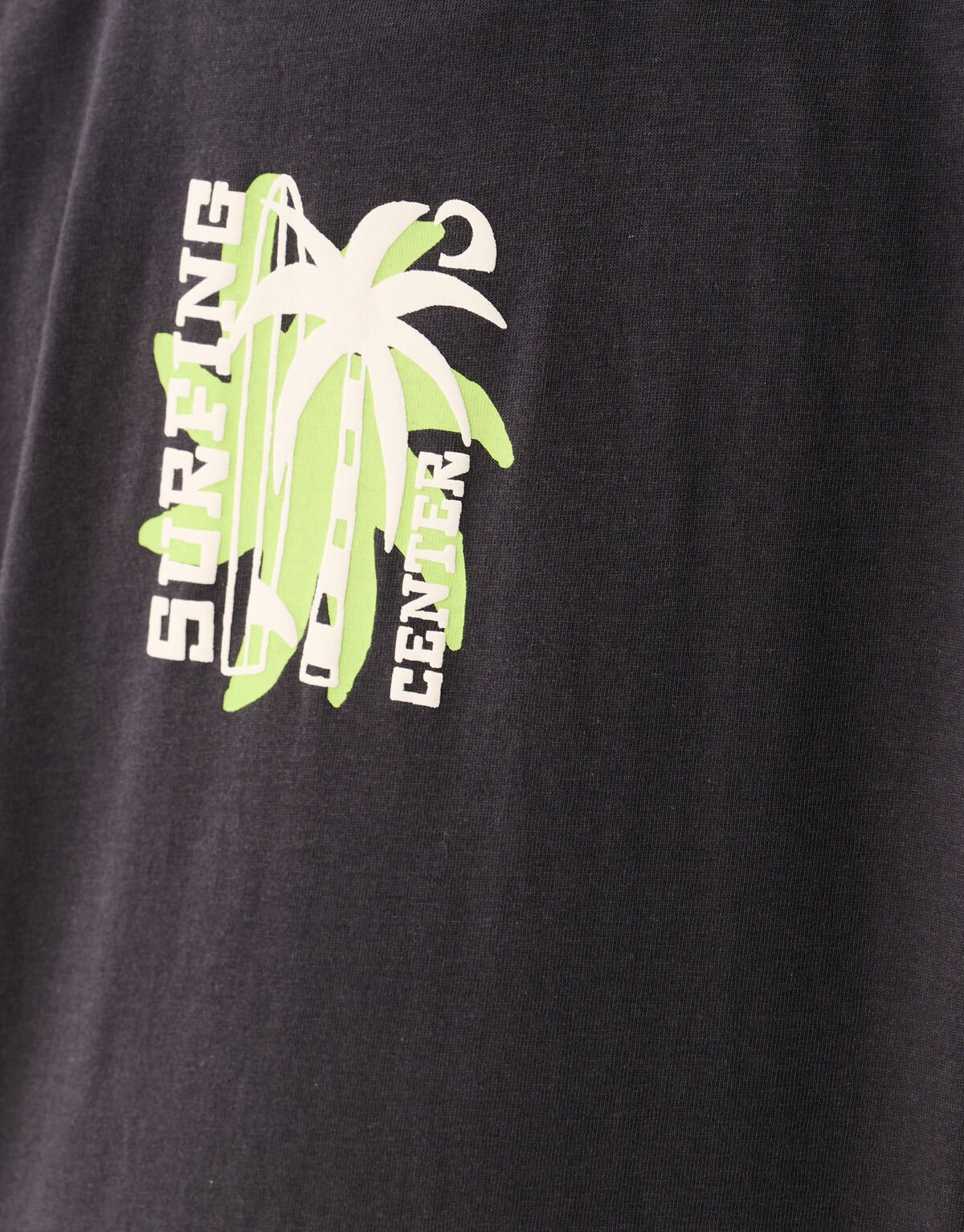 Surfen Artwork T-shirt Dunkelgrau SHOEBY BOYS