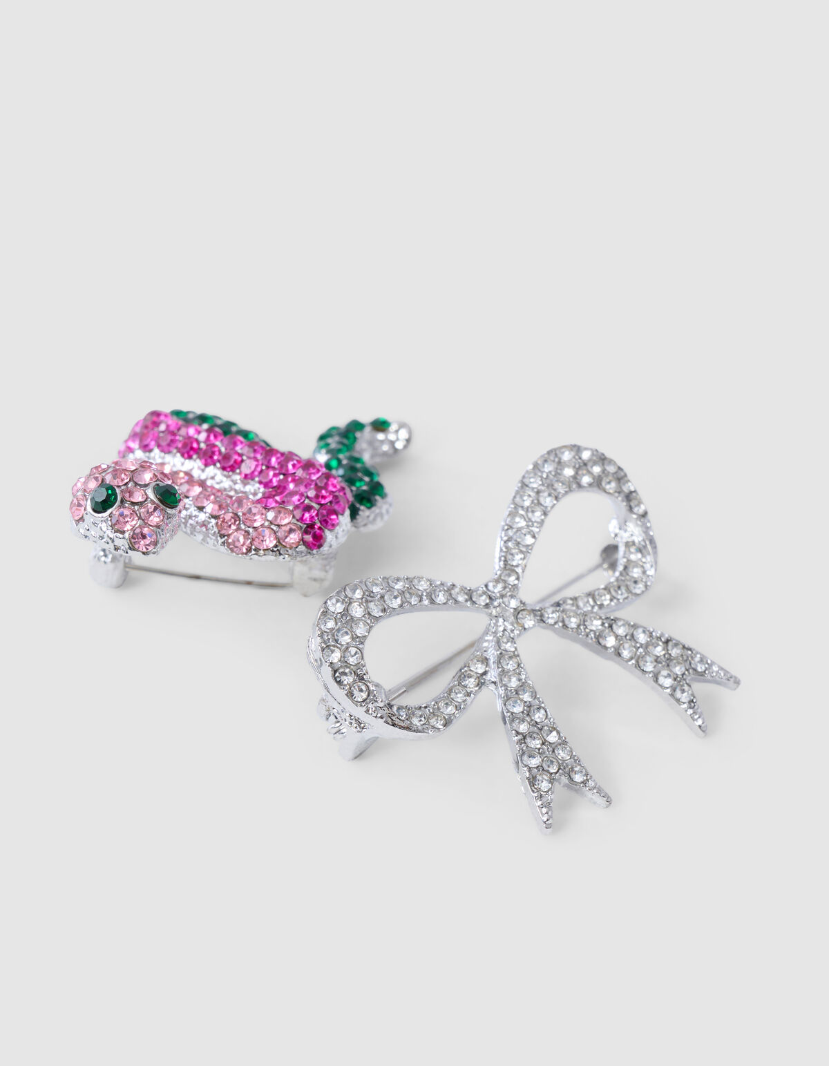 Broschen-Set Silber SHOEBY ACCESSOIRES