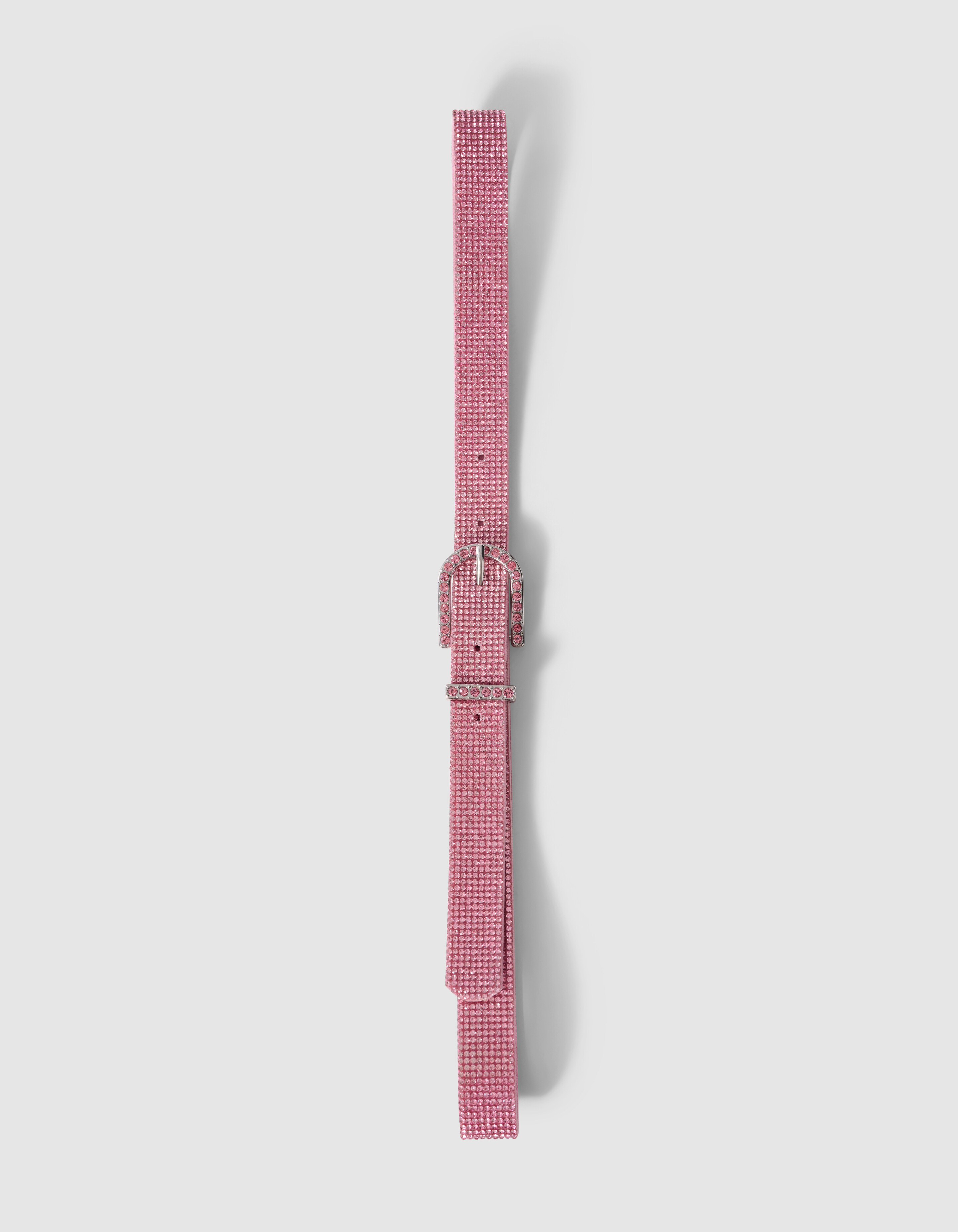 Strass G&uuml;rtel Rosa SHOEBY ACCESSOIRES