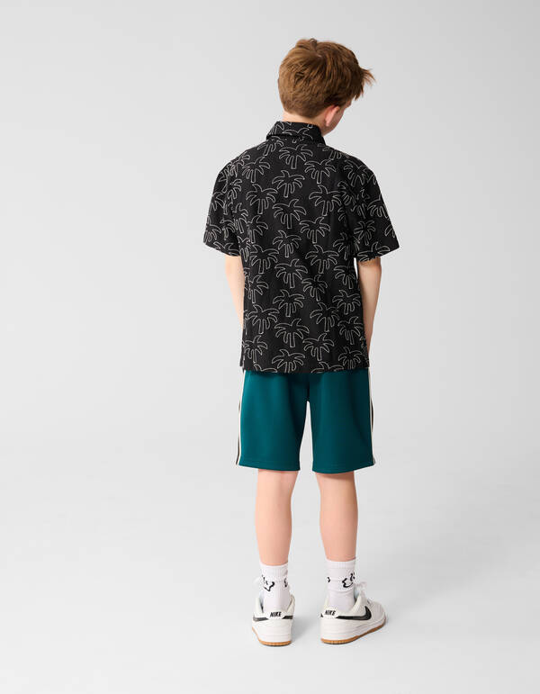 Palm Shirt Schwarz SHOEBY BOYS