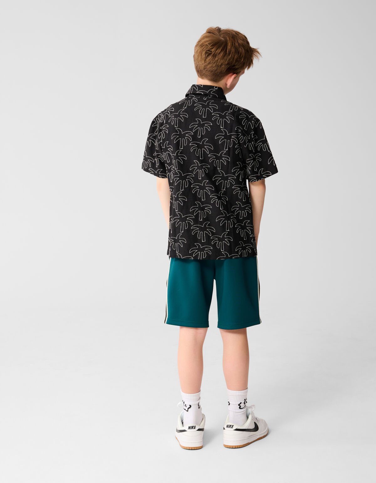 Palm Shirt Schwarz SHOEBY BOYS