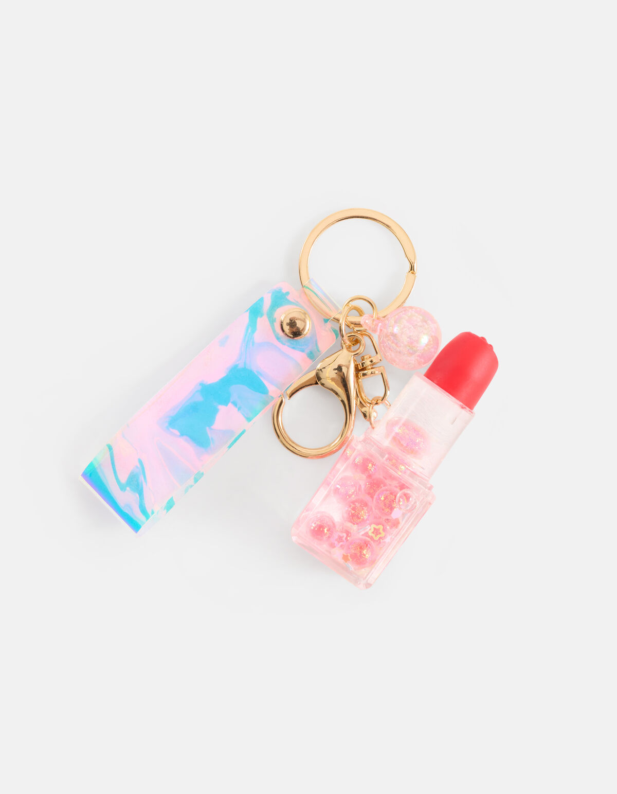 Lippenstift Schlüsselanhänger Rot SHOEBY ACCESSOIRES