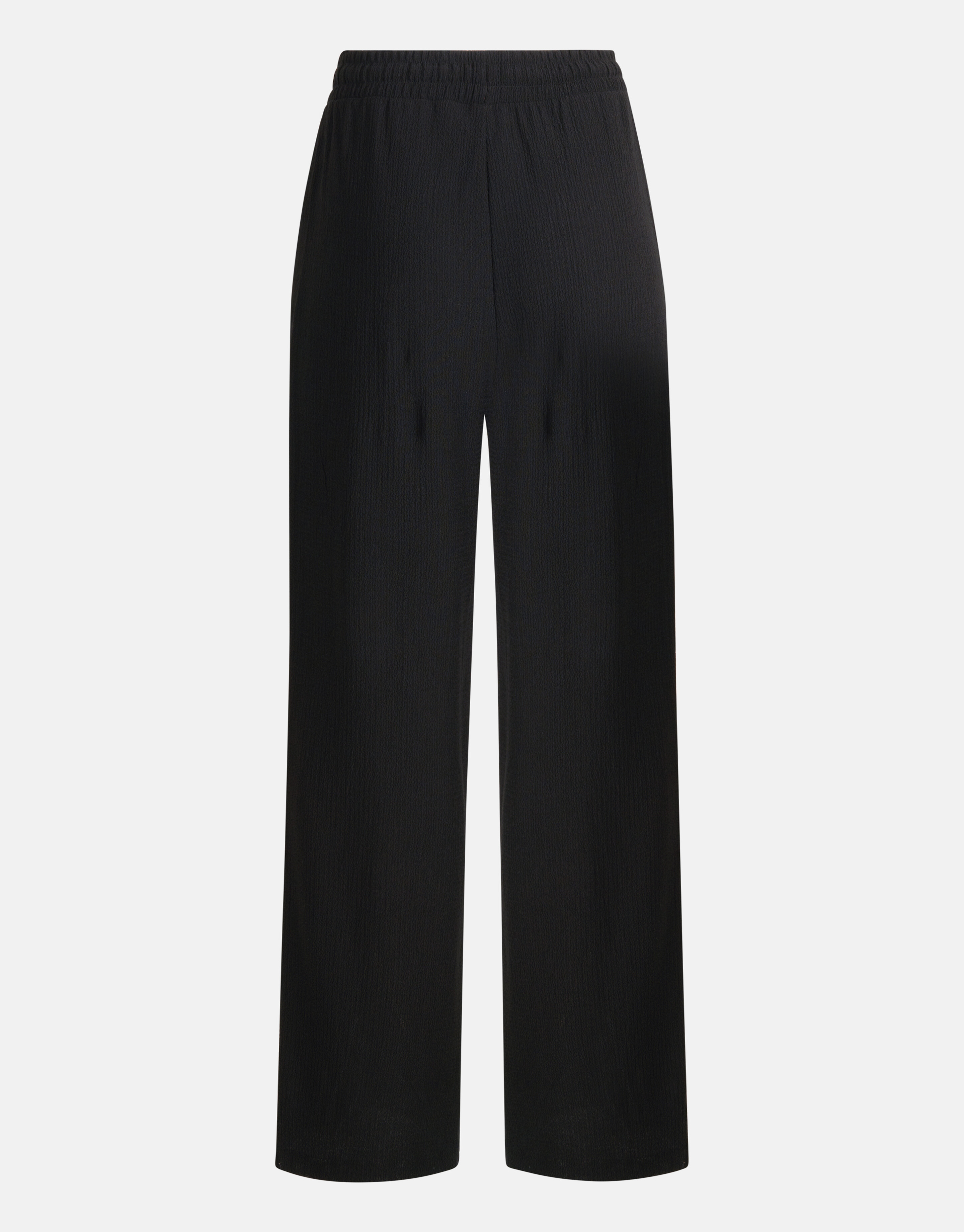 Crinkle-Hose mit weitem Bein Schwarz SHOEBY WOMEN