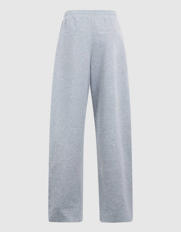 Strass Jogginghose Hellgrau Von Fred SHOEBY WOMEN