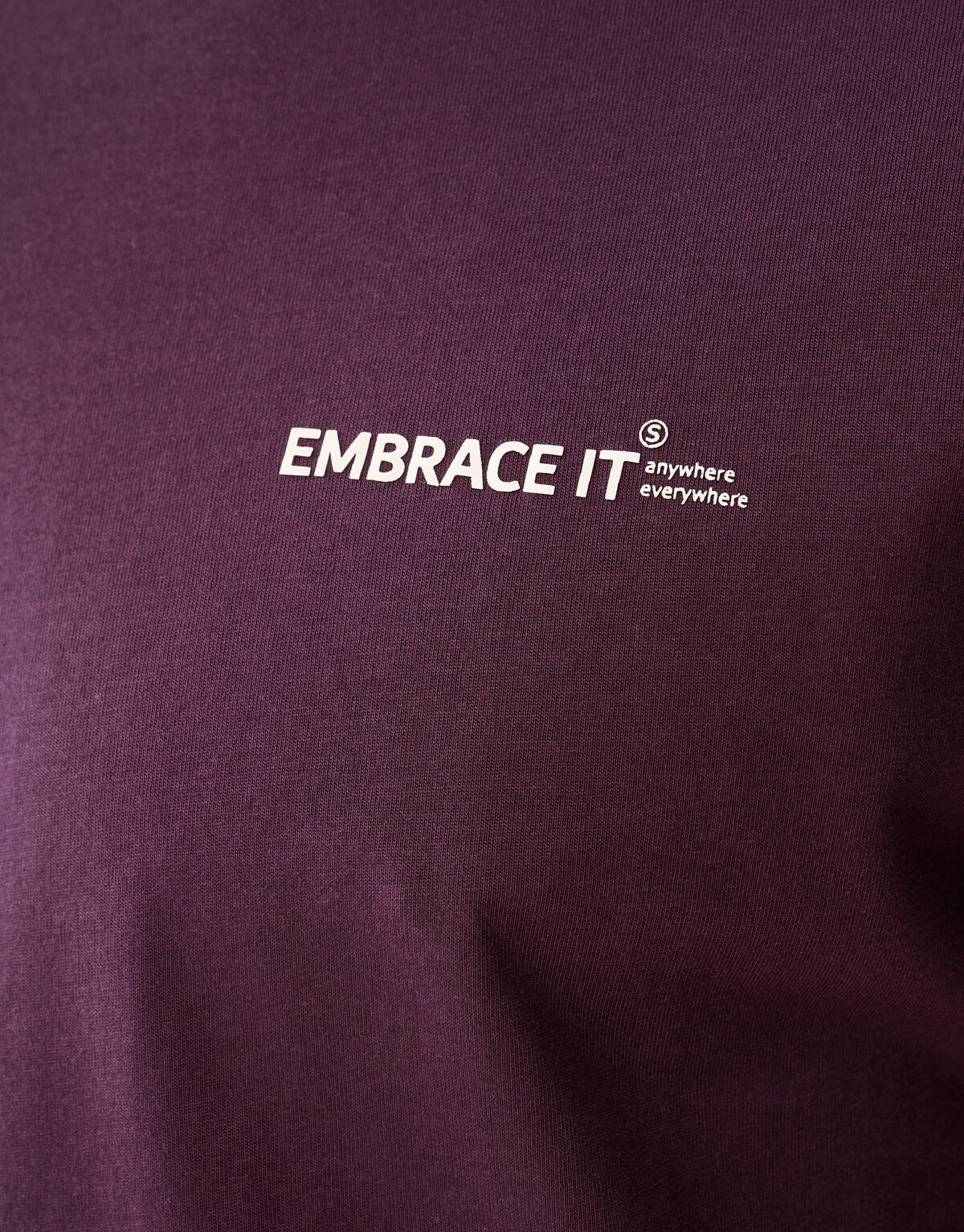 Embrace Artwork T-Shirt Dark Red SHOEBY MEN