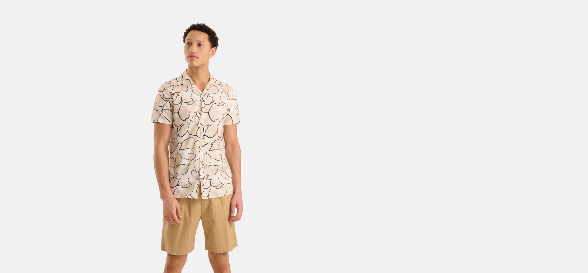 Artwork Shirt Off White SHOEBY MEN