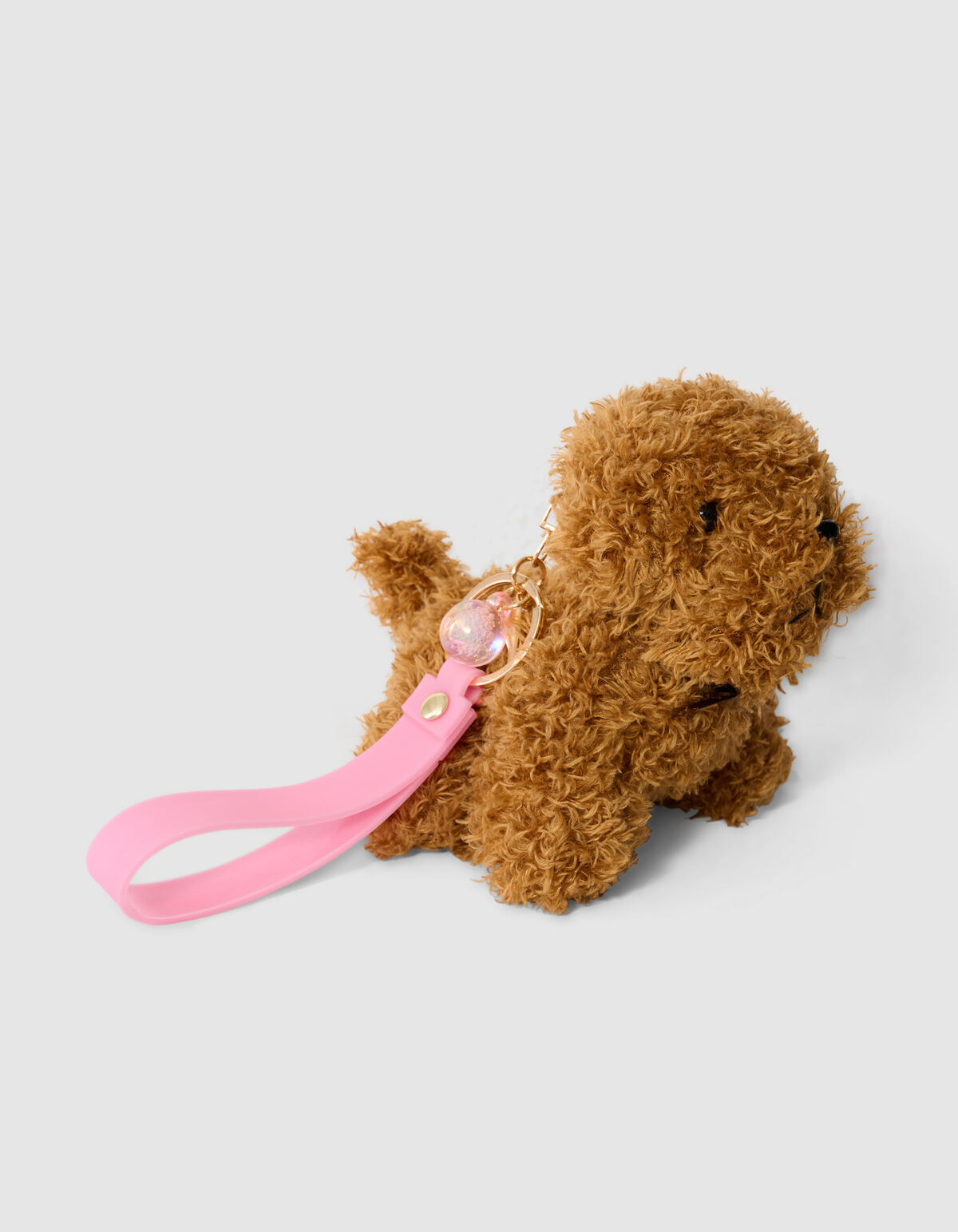 Hund Schl&uuml;sselanh&auml;nger Braun SHOEBY ACCESSOIRES