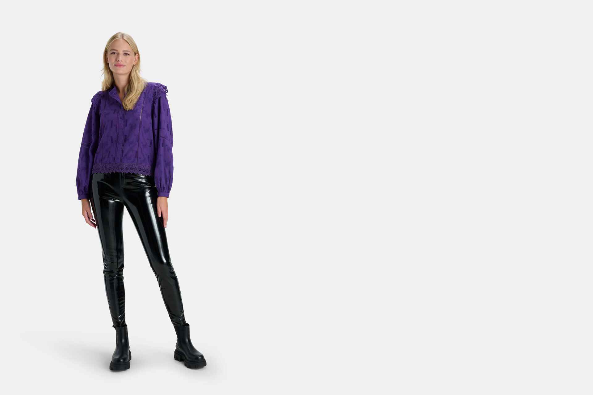 Lacklederhose SHOEBY WOMEN
