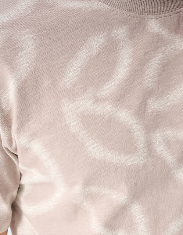 All Over Logo T-Shirt Hellbraun SHOEBY MEN