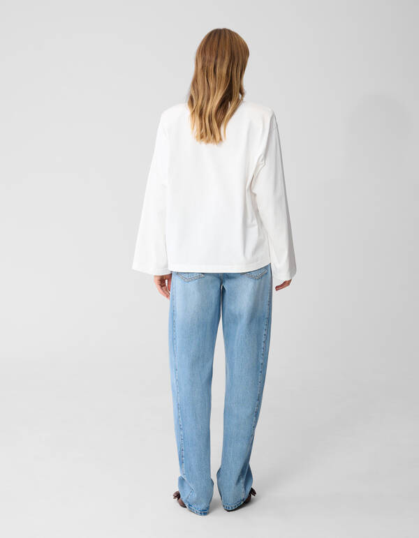 Barrel Fit Jeans Mediumstone von Monica SHOEBY WOMEN