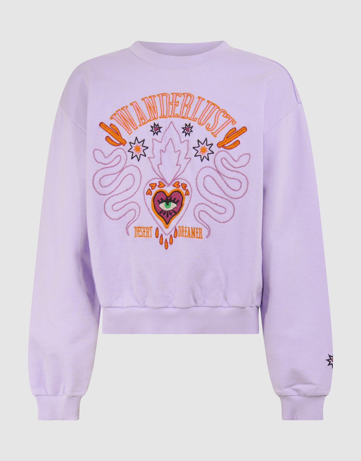 Fernweh-Pullover Hellviolett SHOEBY GIRLS