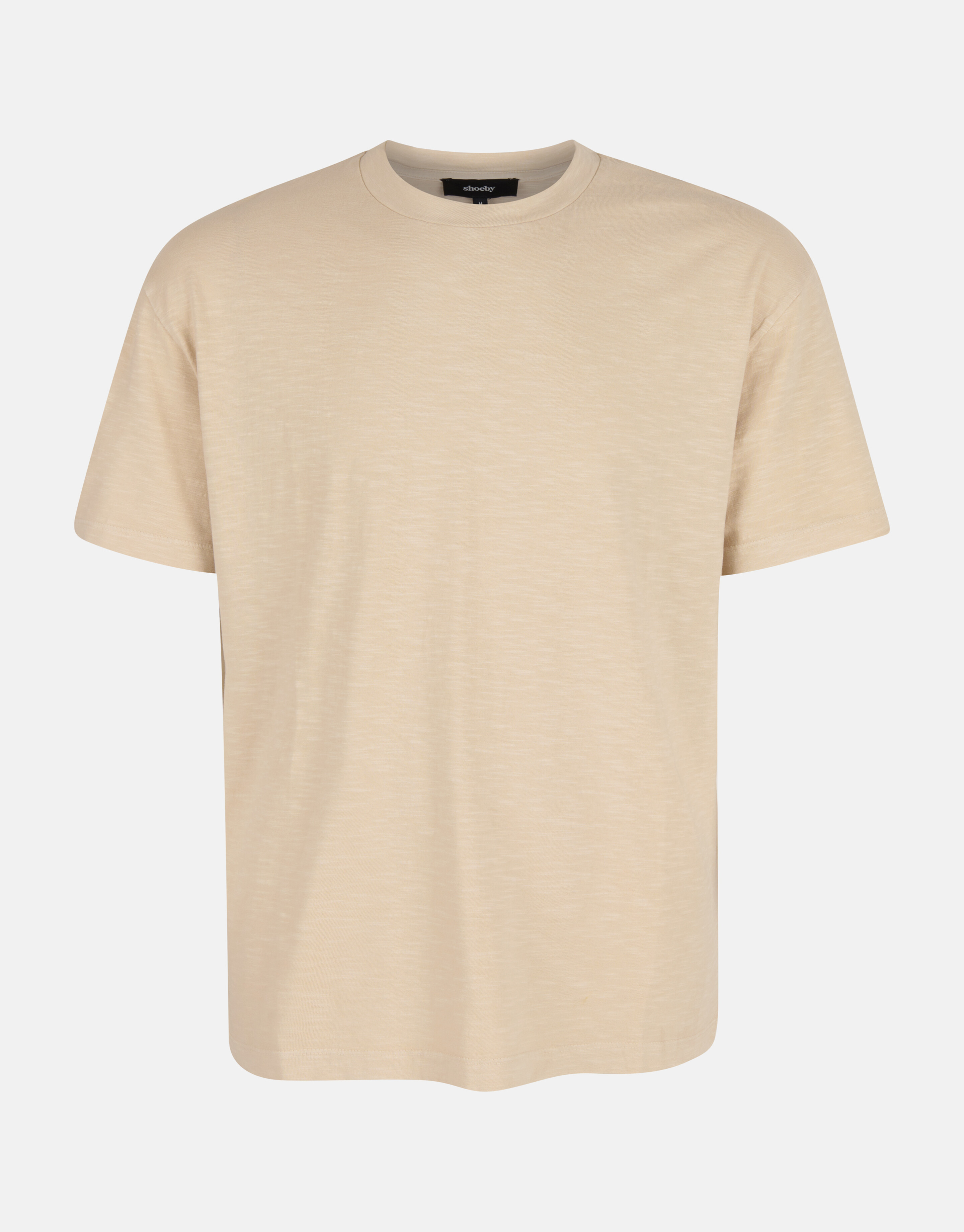Jersey-T-Shirt Beige SHOEBY MEN
