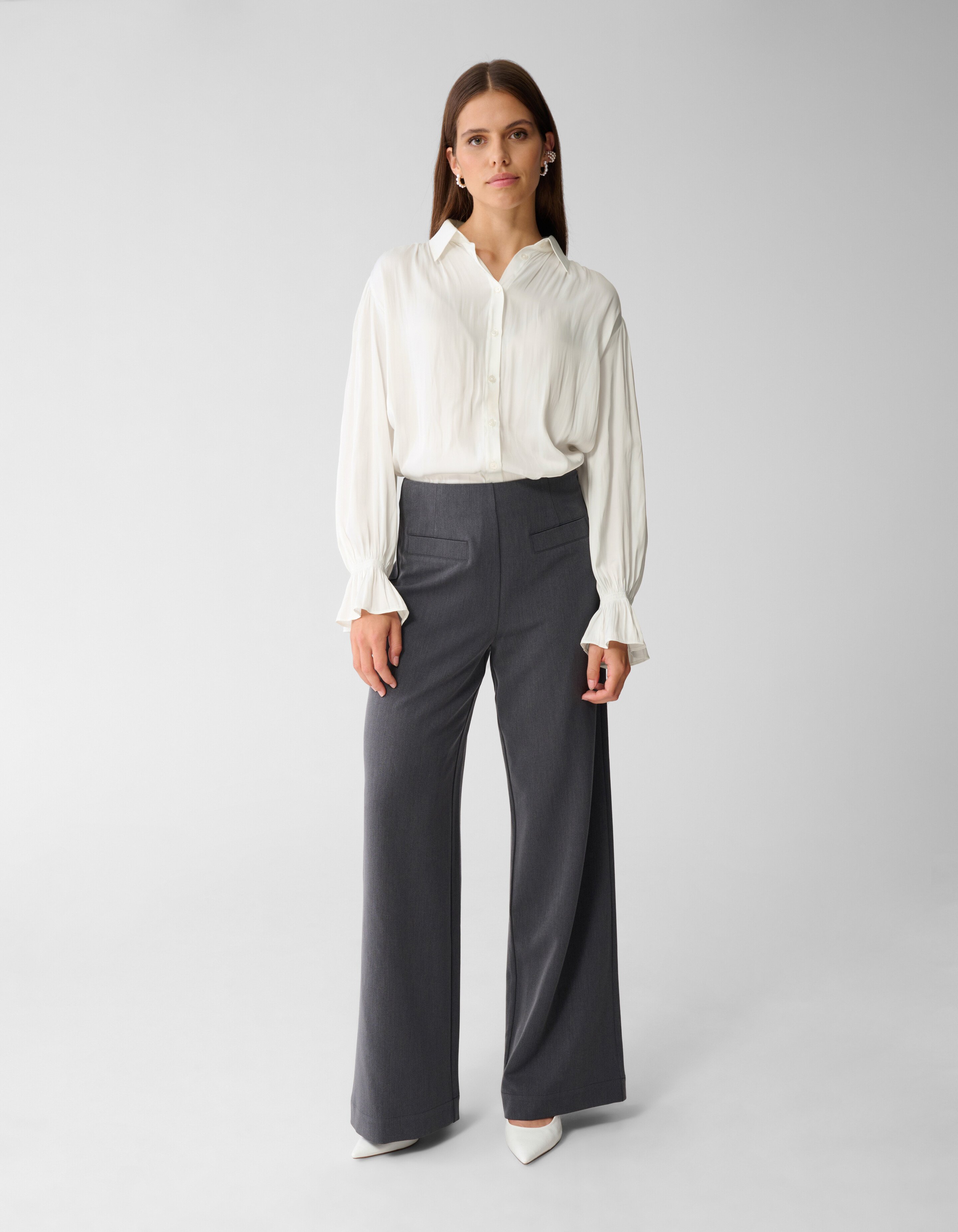 Weite Beinhose Dunkelgrau Von Mieke SHOEBY WOMEN
