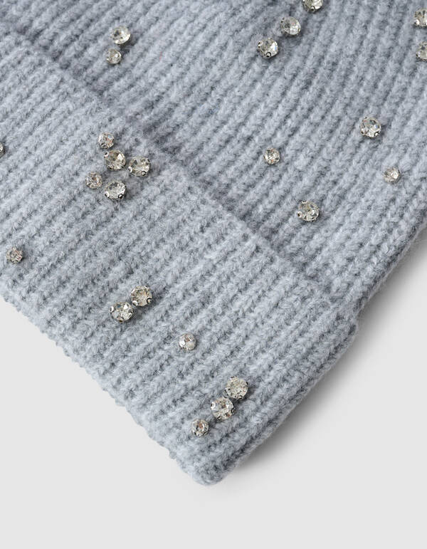 Strasshut Hellgrau SHOEBY ACCESSOIRES