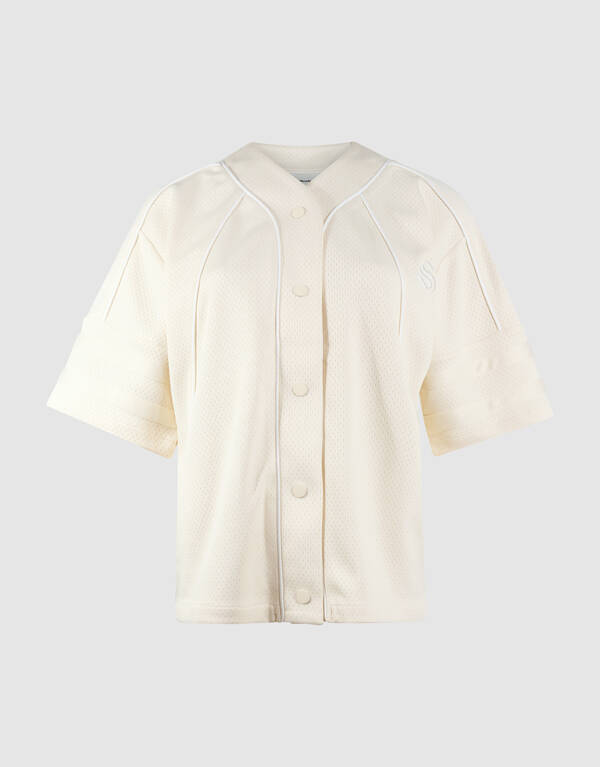 Mesh Rohr Jack Gebrochen Wei&szlig; SHOEBY WOMEN