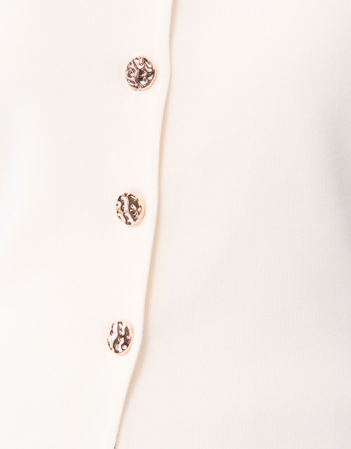 Strickgilet Off White SHOEBY WOMEN