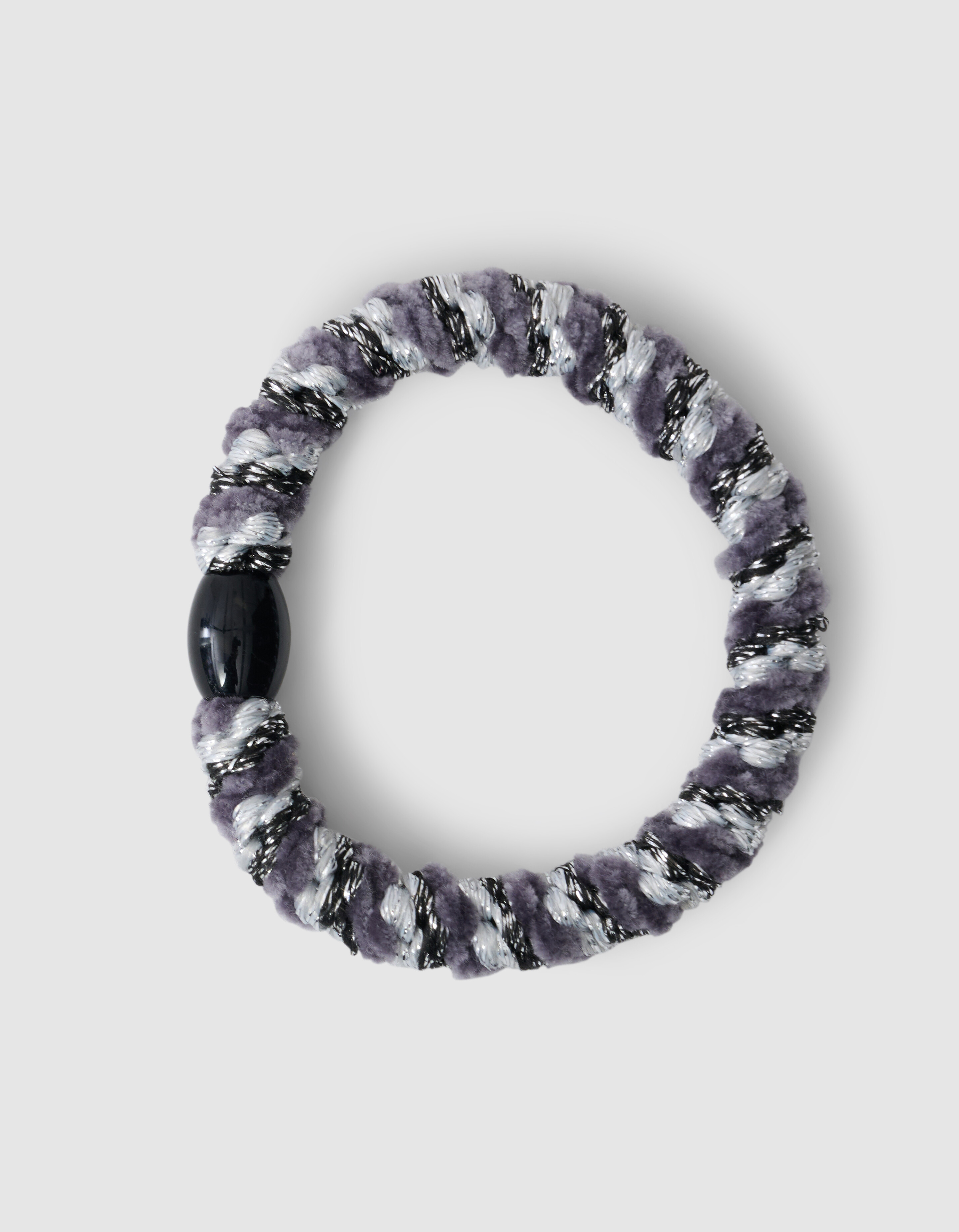 Lurex-Haarband Grau SHOEBY ACCESSOIRES