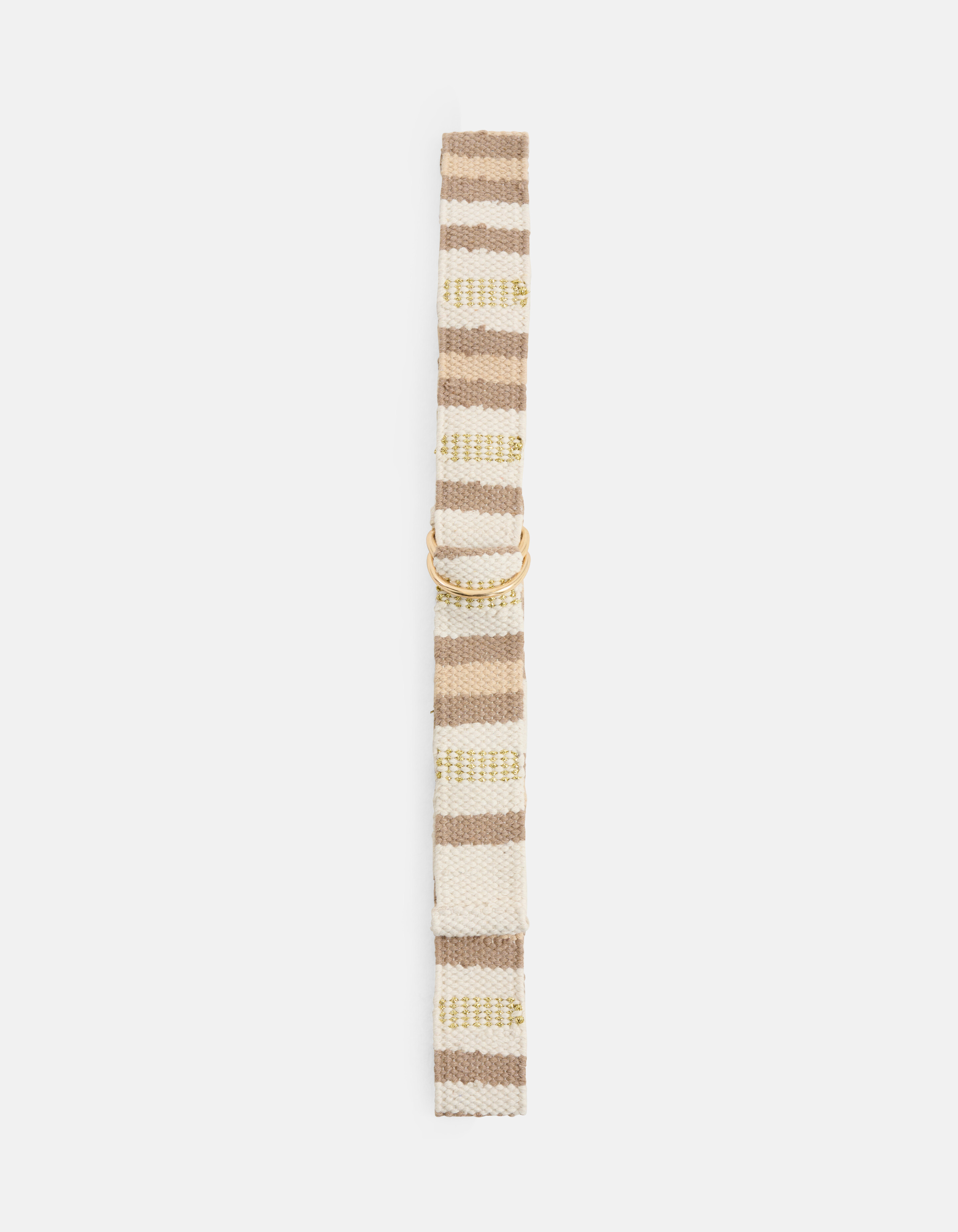 Gewebter Gürtel Beige ACCESSOIRES SHOEBY