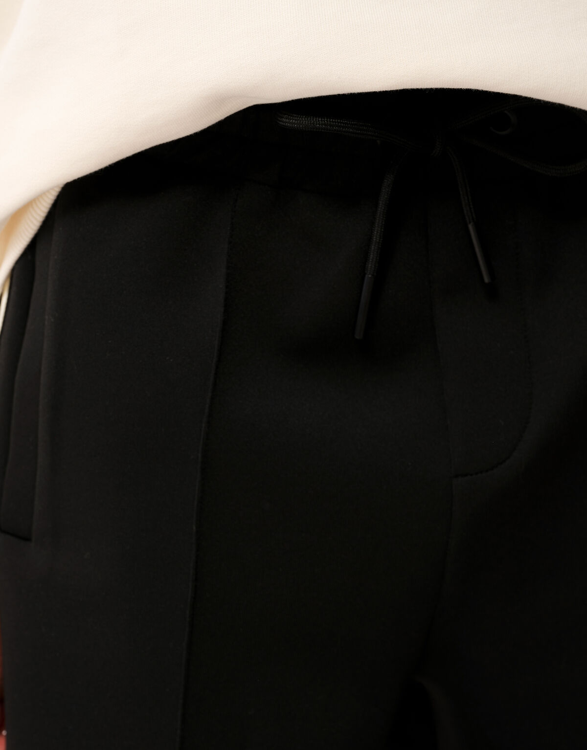 Sportliche Tape-Hose Schwarz SHOEBY BOYS