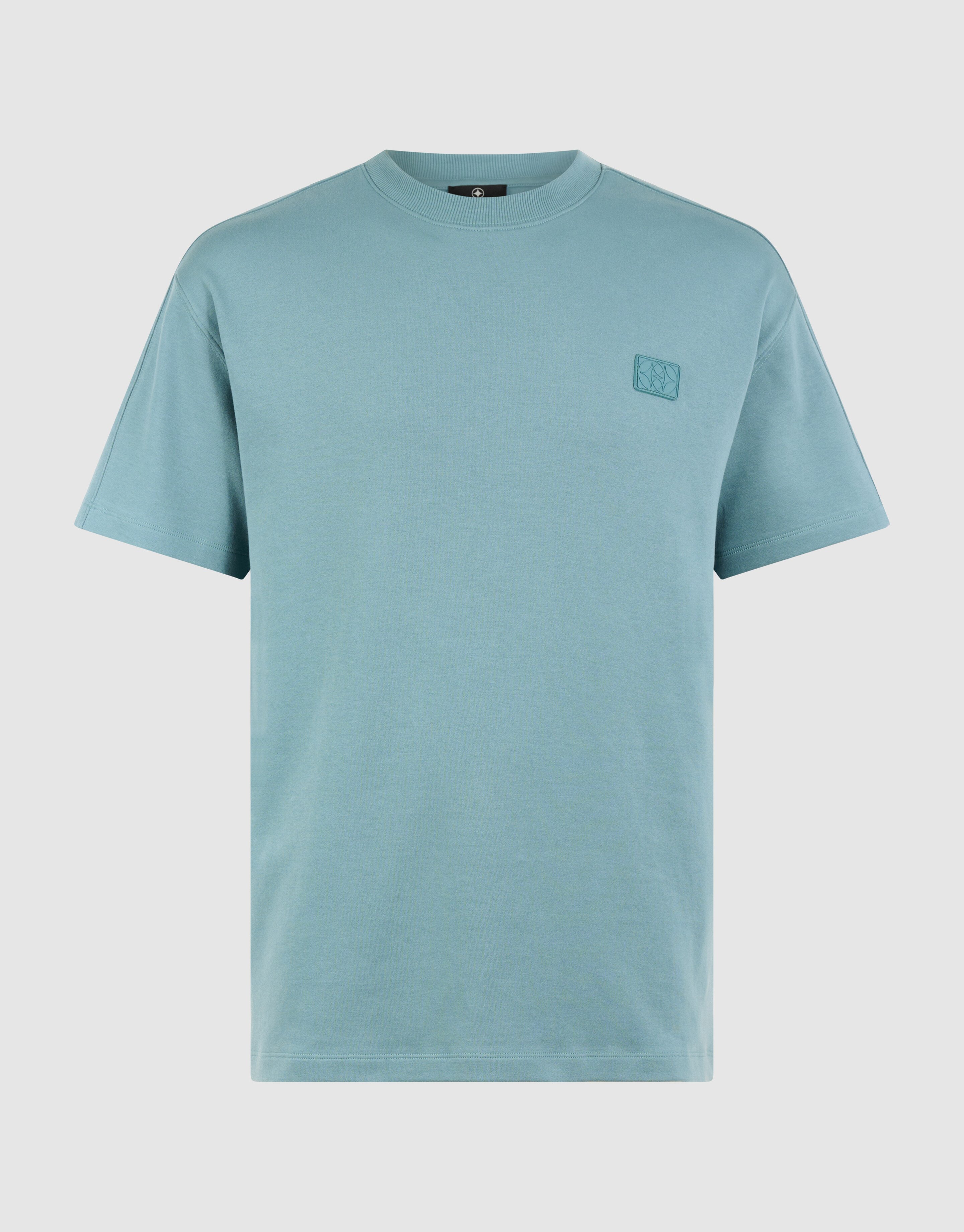 Spark Label T-Shirt Blau SHOEBY MEN