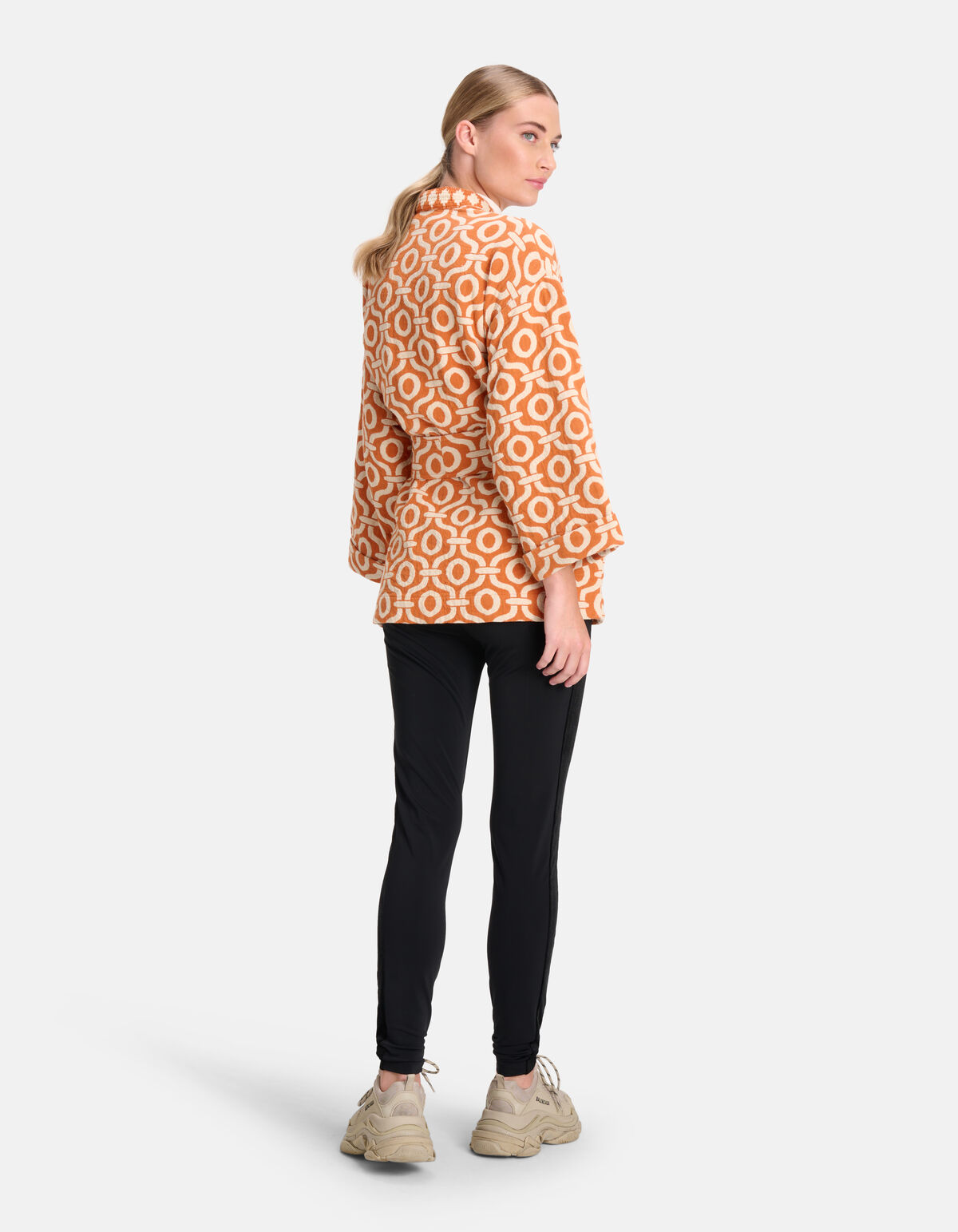 Jacquard Kimono Orange von Mieke SHOEBY WOMEN