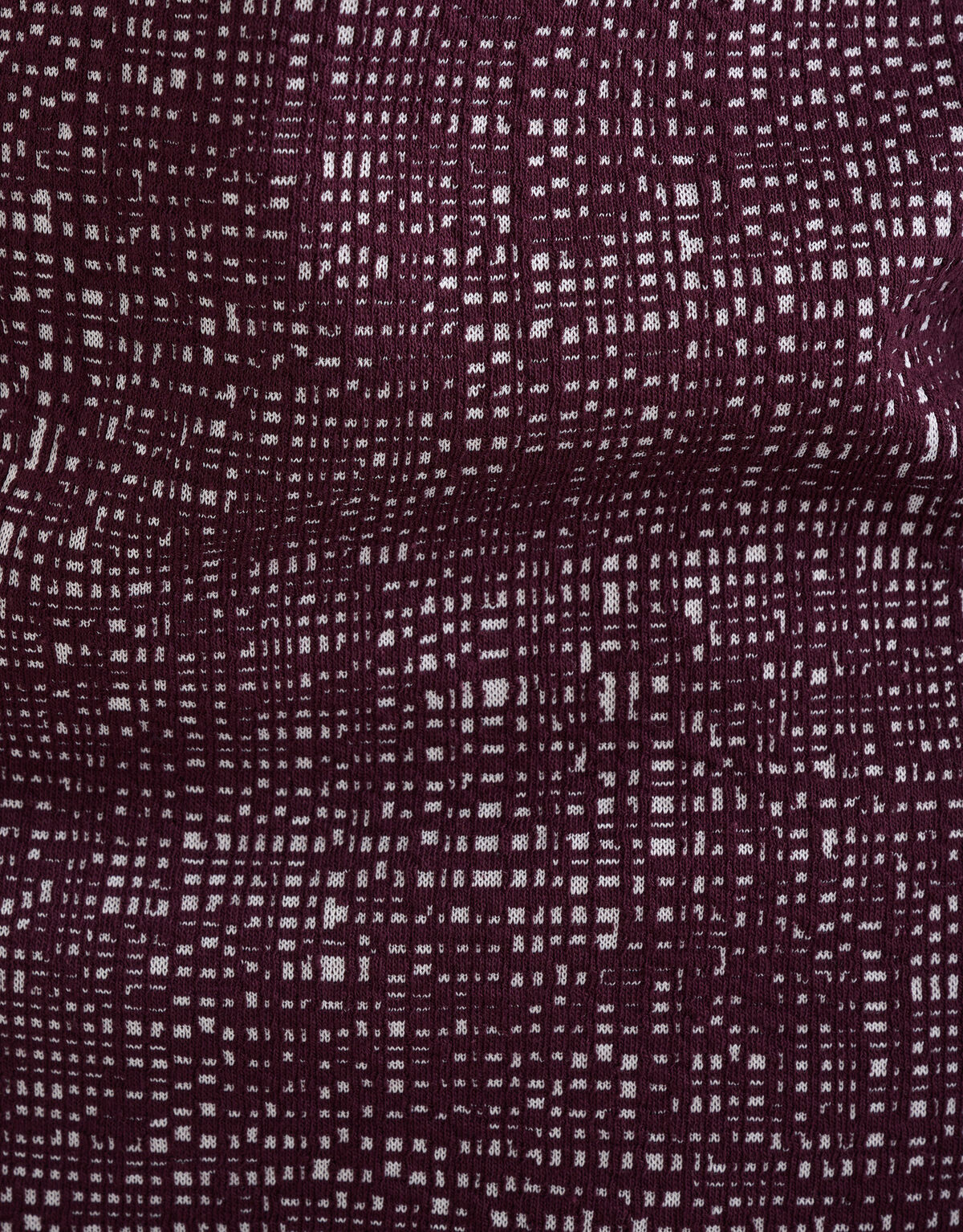 Grafik-T-Shirt Bordeaux SHOEBY MEN