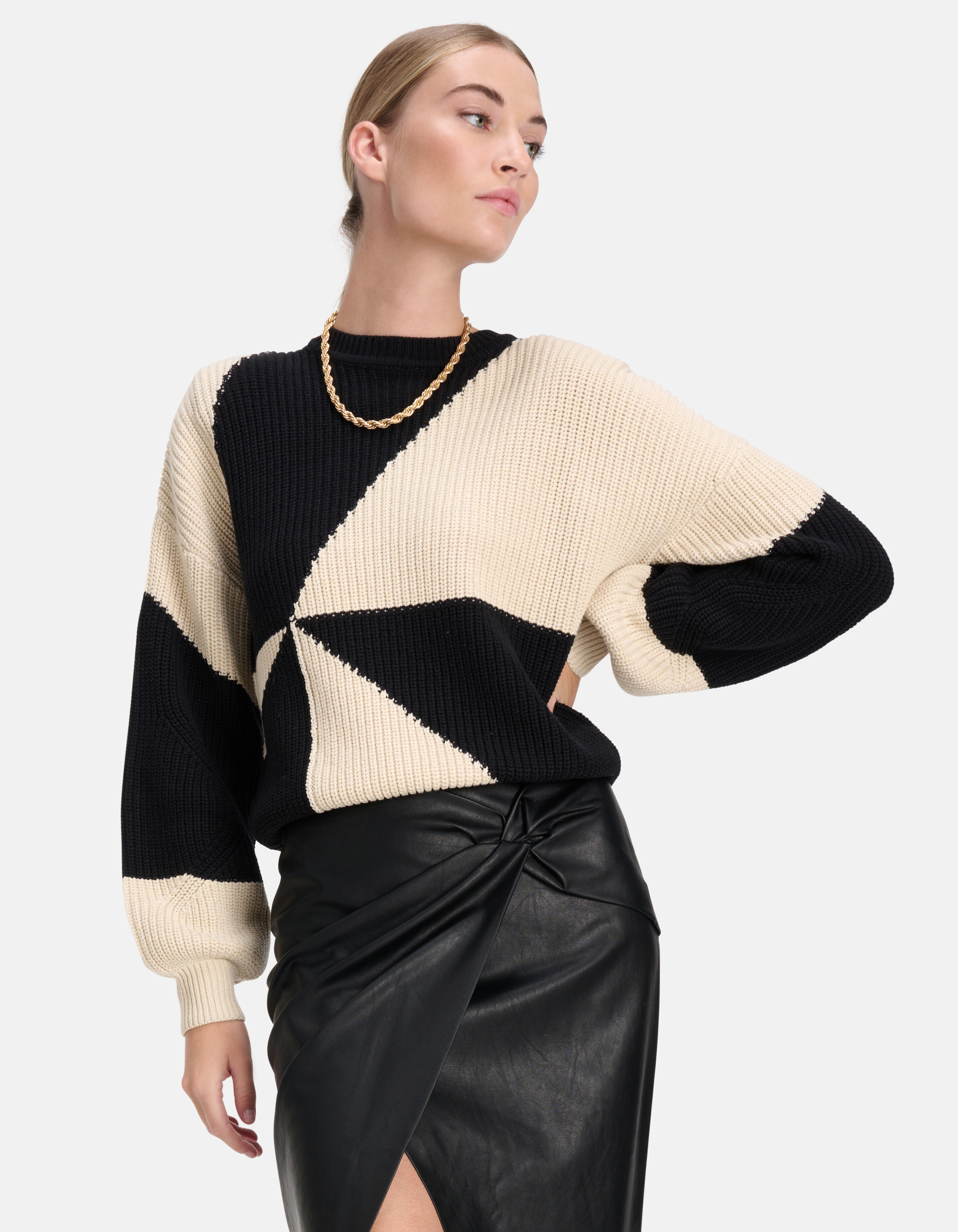 Pullover mit Colourblock SHOEBY WOMEN