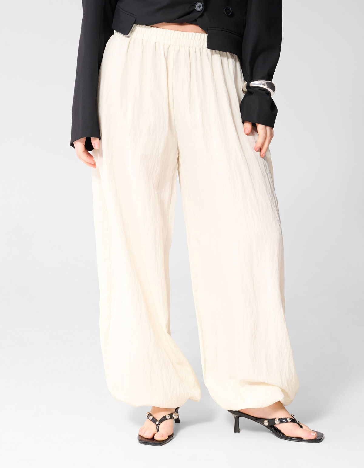 Twist-Ballon-Fit-Hose Gebrochen Wei&szlig; SHOEBY WOMEN