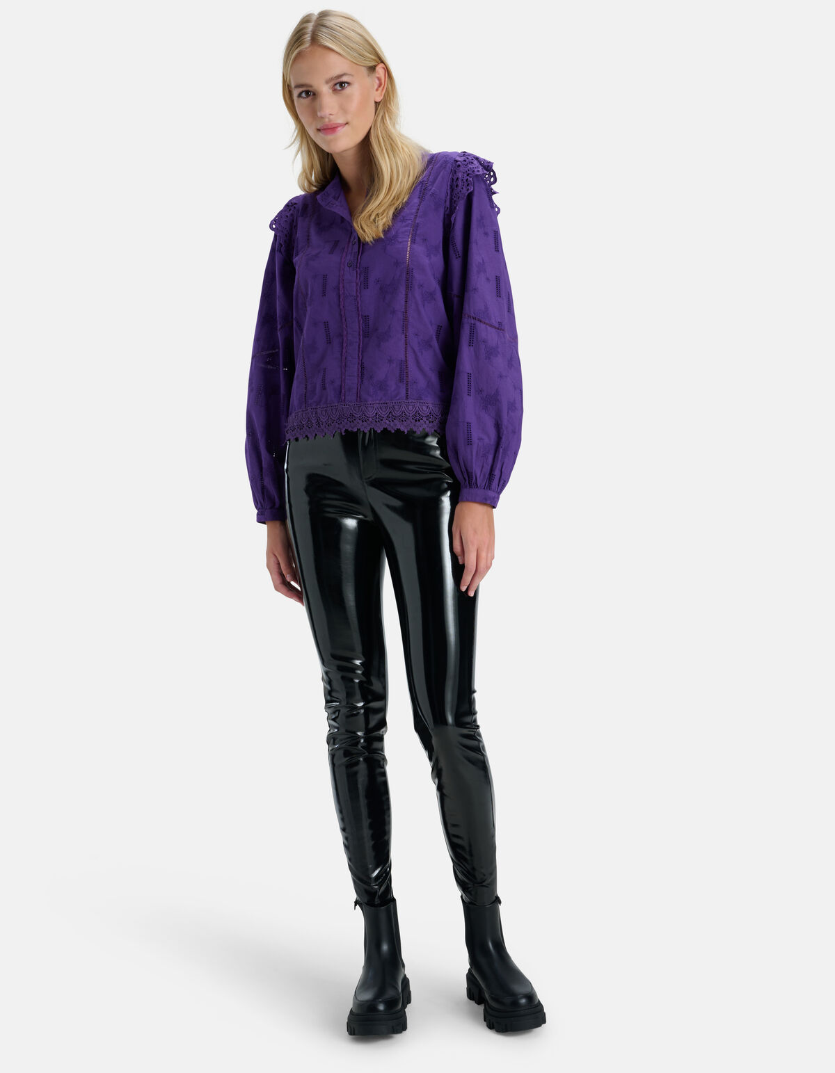 Lacklederhose SHOEBY WOMEN