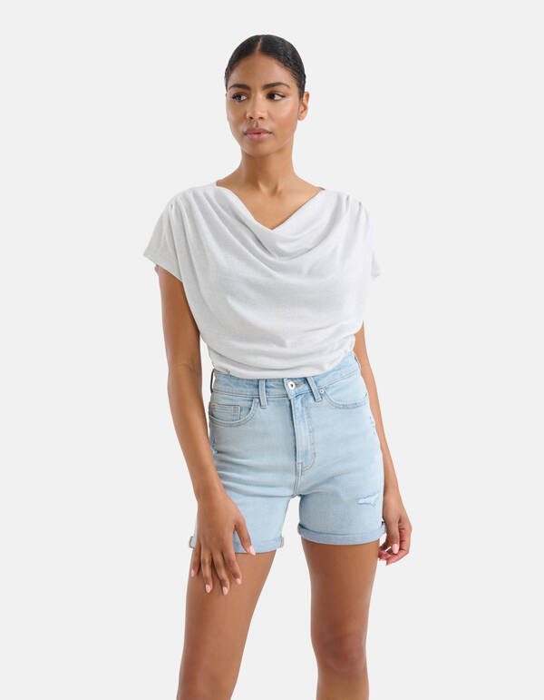 Denim Short gebleicht SHOEBY WOMEN