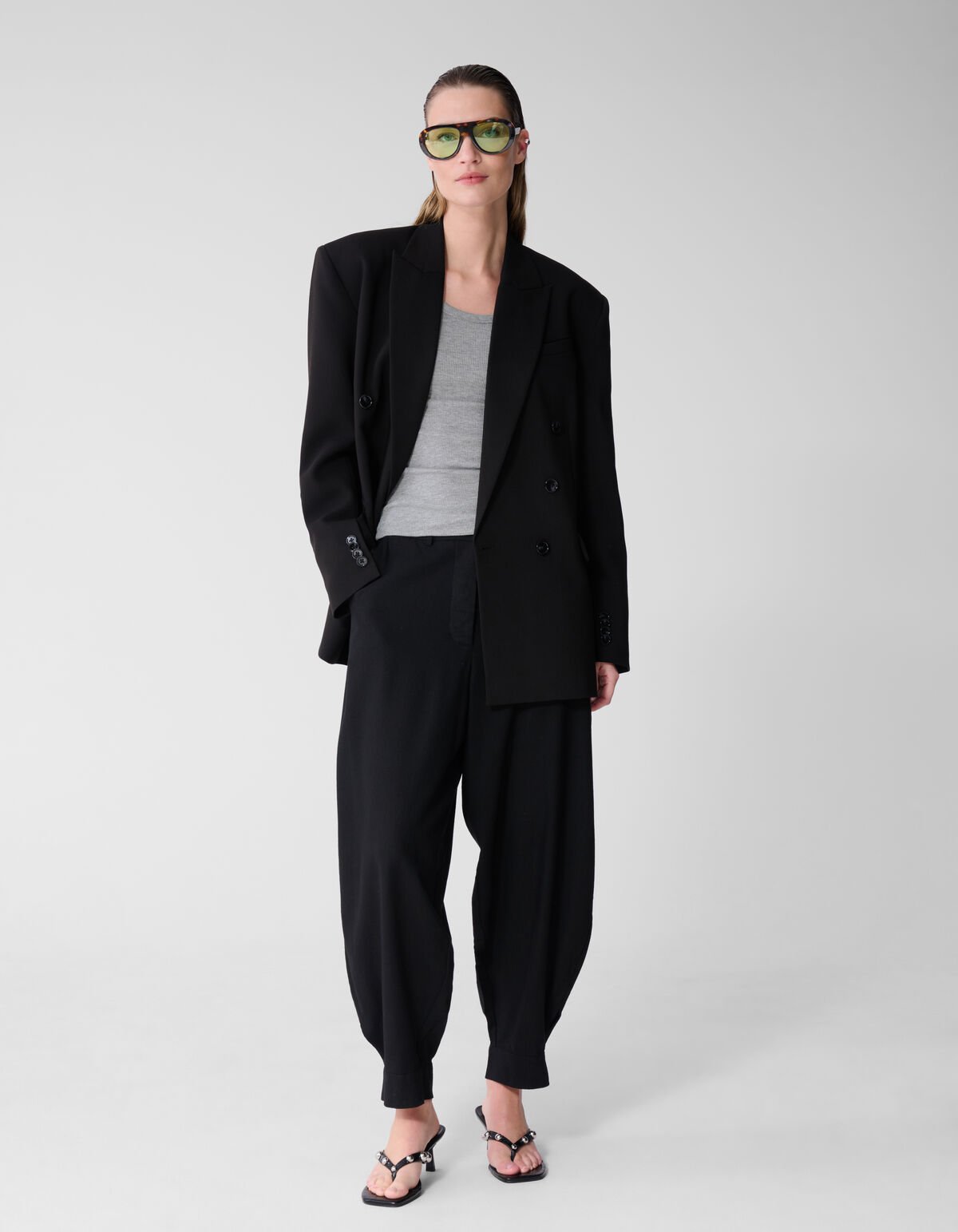 Big Shoulder Blazer Schwarz von Lonneke SHOEBY WOMEN