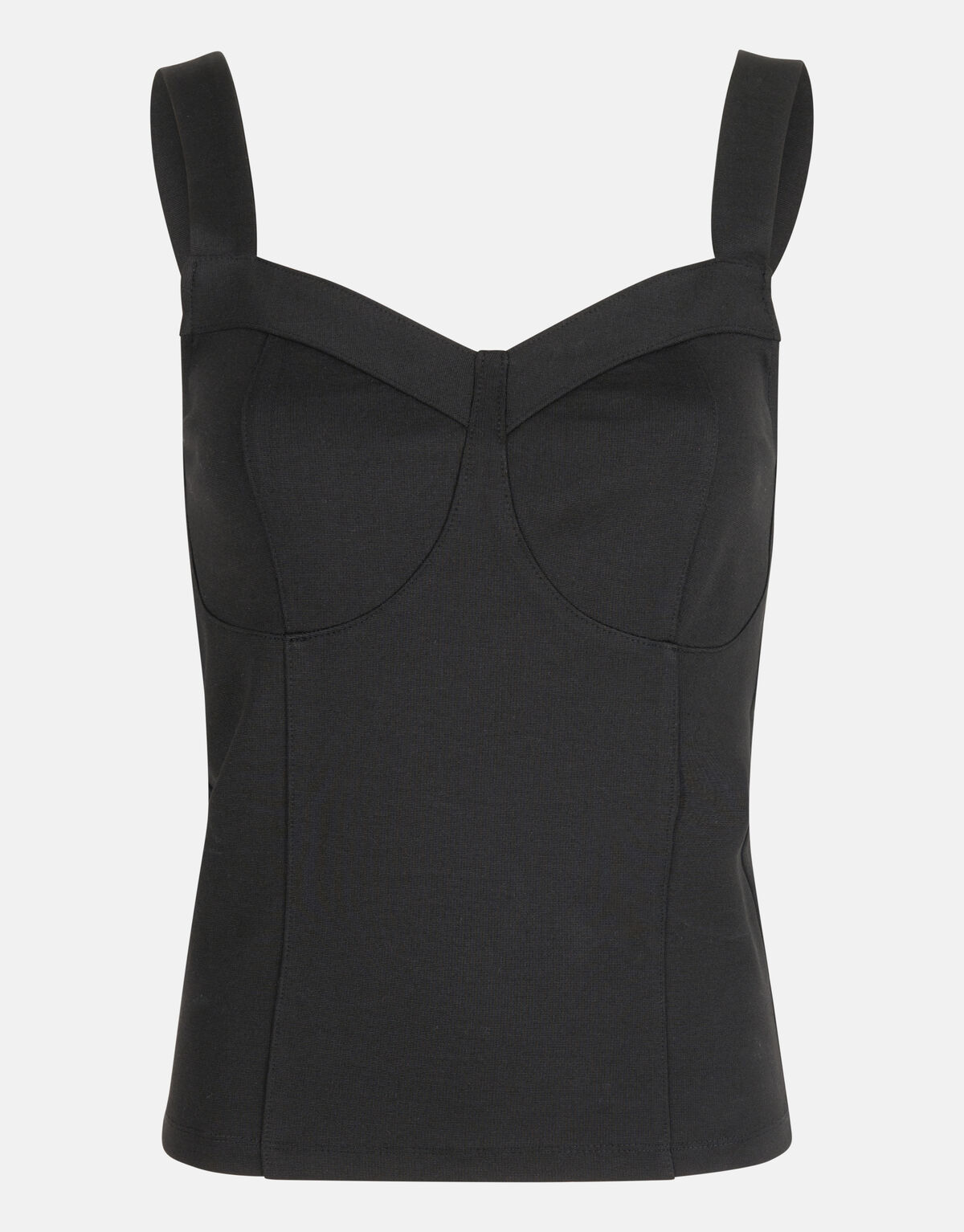 Bustier-Top Schwarz SHOEBY WOMEN