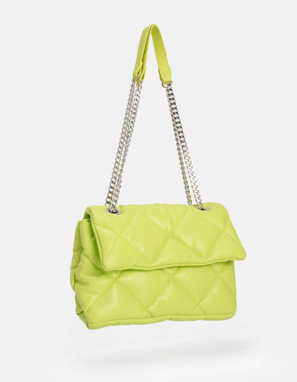 Gepolsterte Tasche Hellgrün SHOEBY ACCESSOIRES