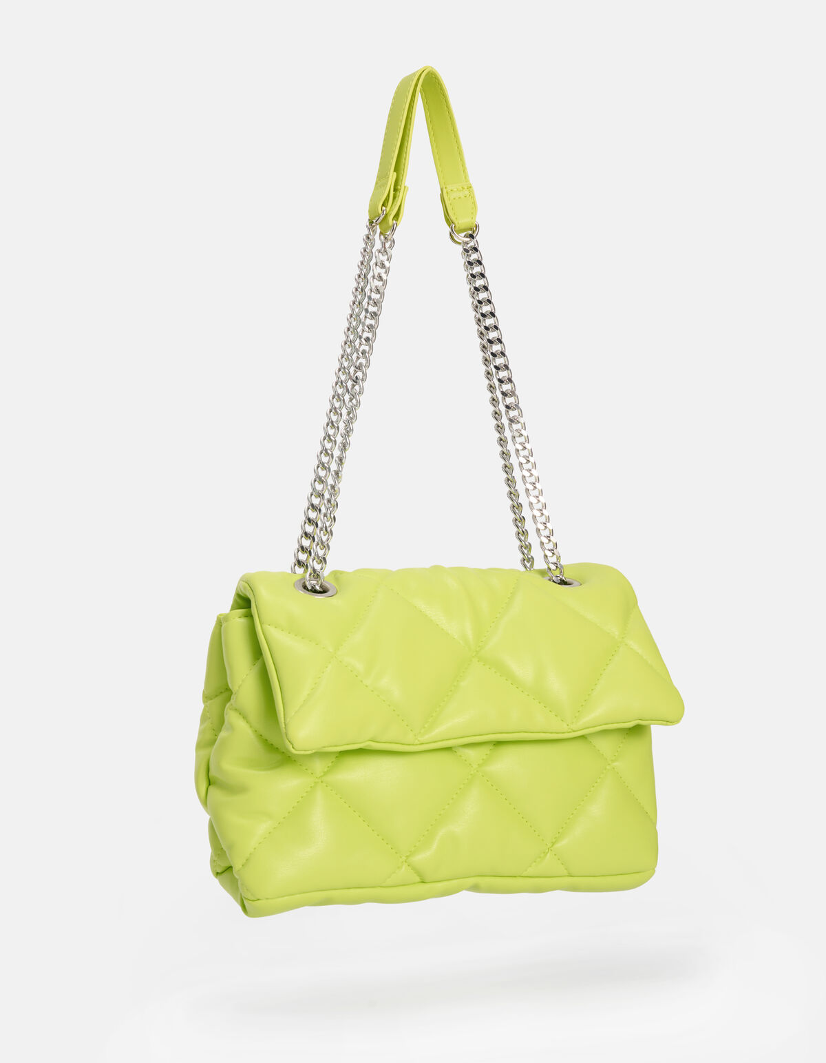 Gepolsterte Tasche Hellgrün SHOEBY ACCESSOIRES