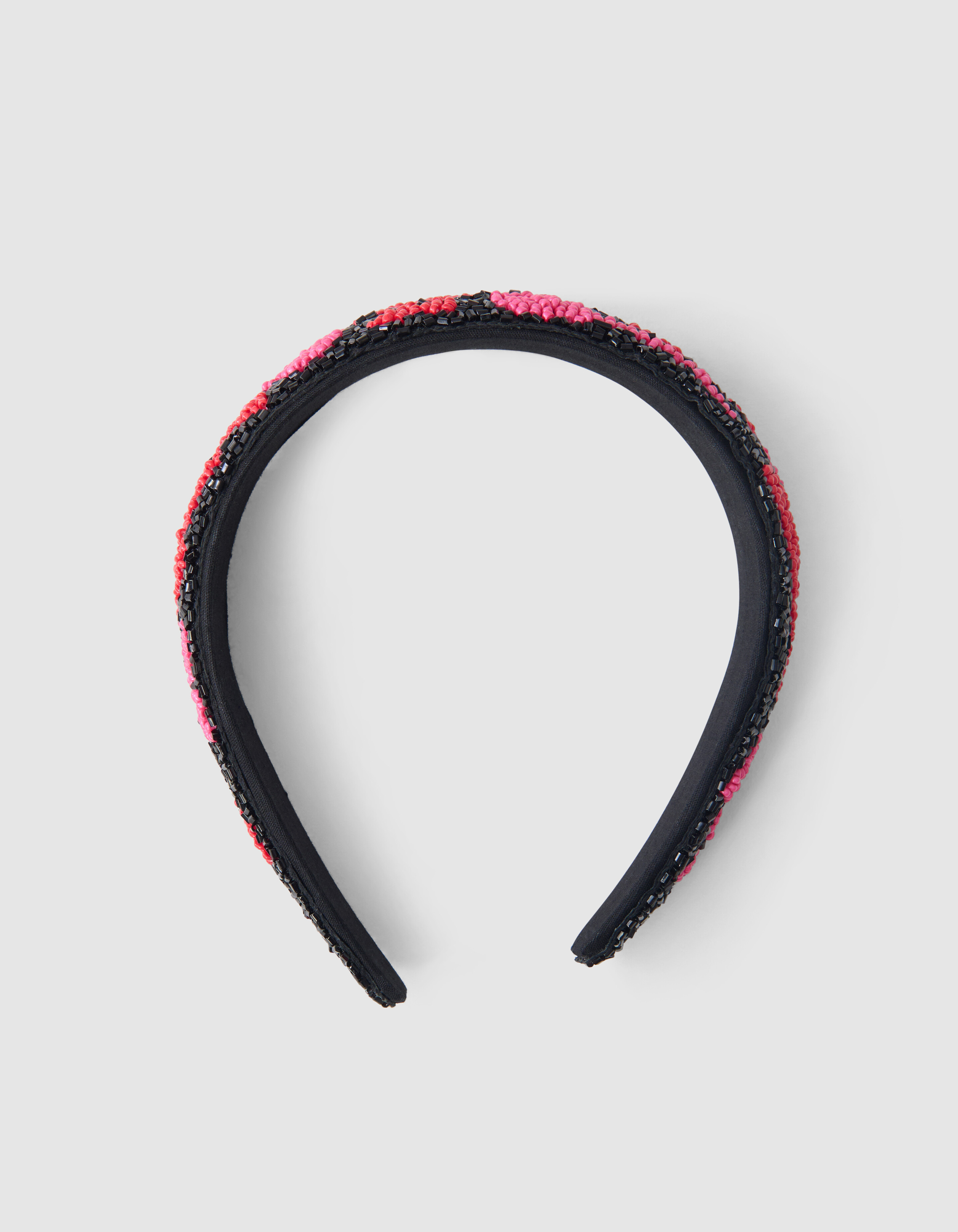 Perlen-Haarband Rosa/Rot SHOEBY ACCESSOIRES