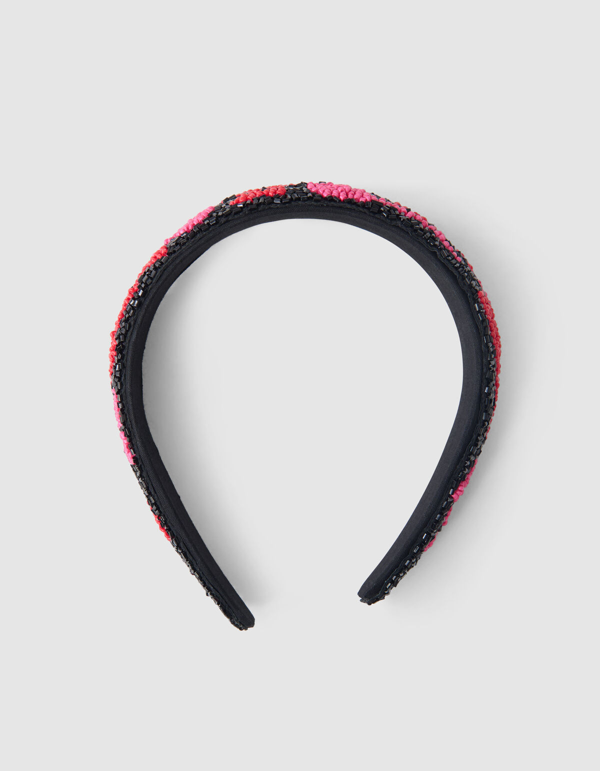 Perlen-Haarband Rosa/Rot SHOEBY ACCESSOIRES