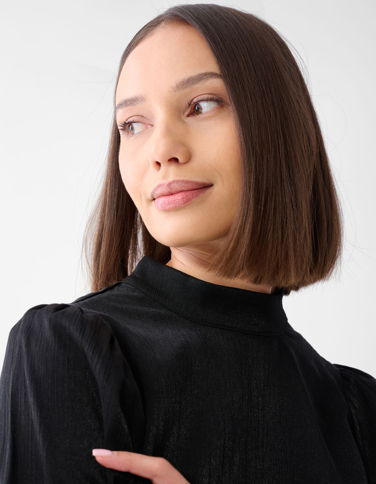 Satin Top Schwarz SHOEBY WOMEN