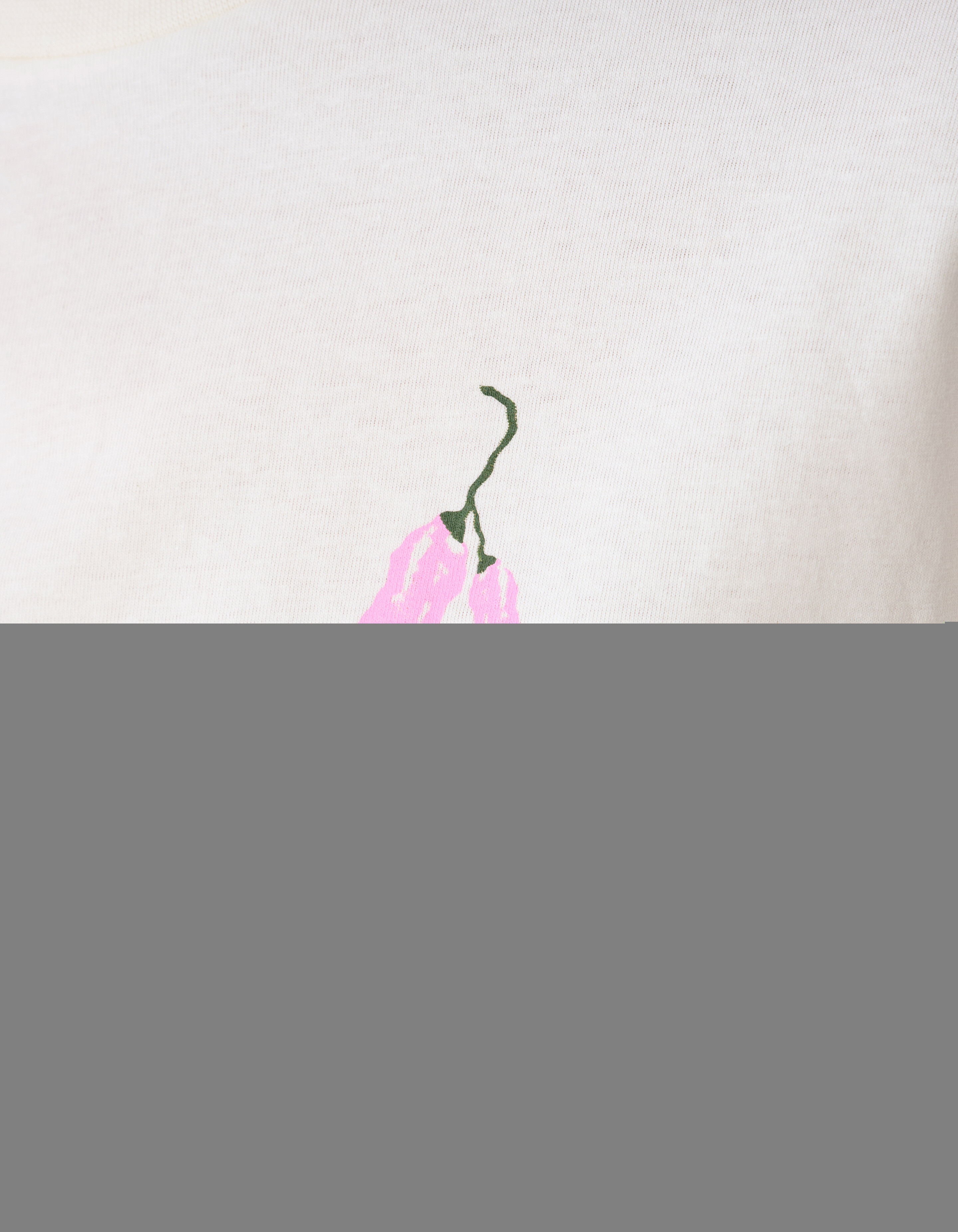 Pepper Artwork T-Shirt Gebrochen Wei&szlig; SHOEBY WOMEN