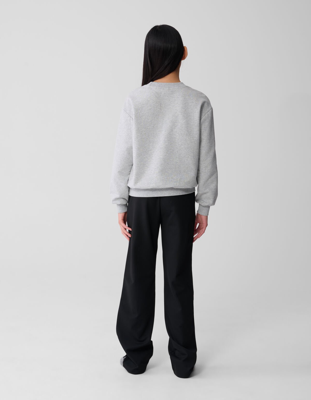 Verzierter Pullover Grau SHOEBY GIRLS