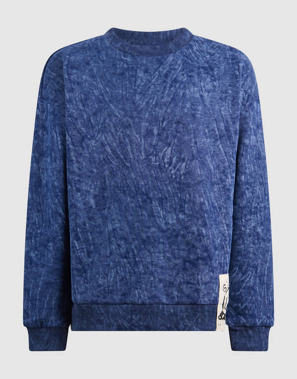 Washed Pullover Blau SHOEBY BOYS