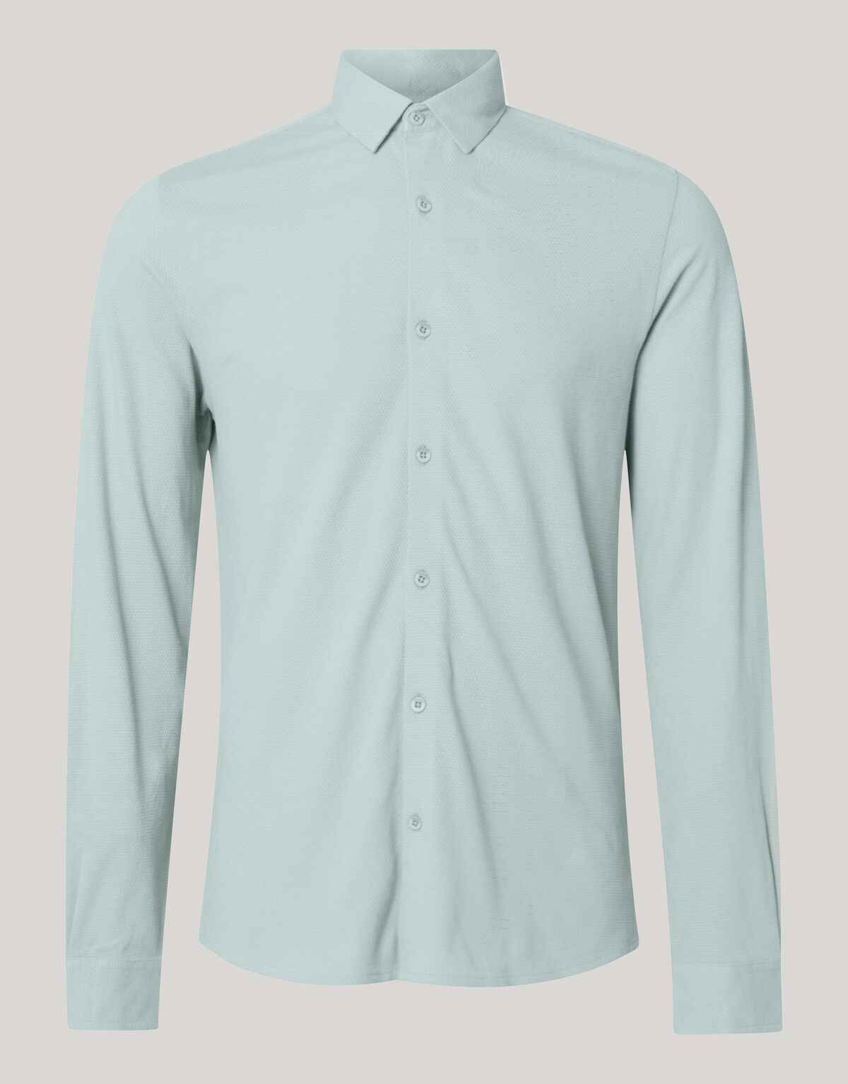 Struktur Hemd Blau SHOEBY MEN