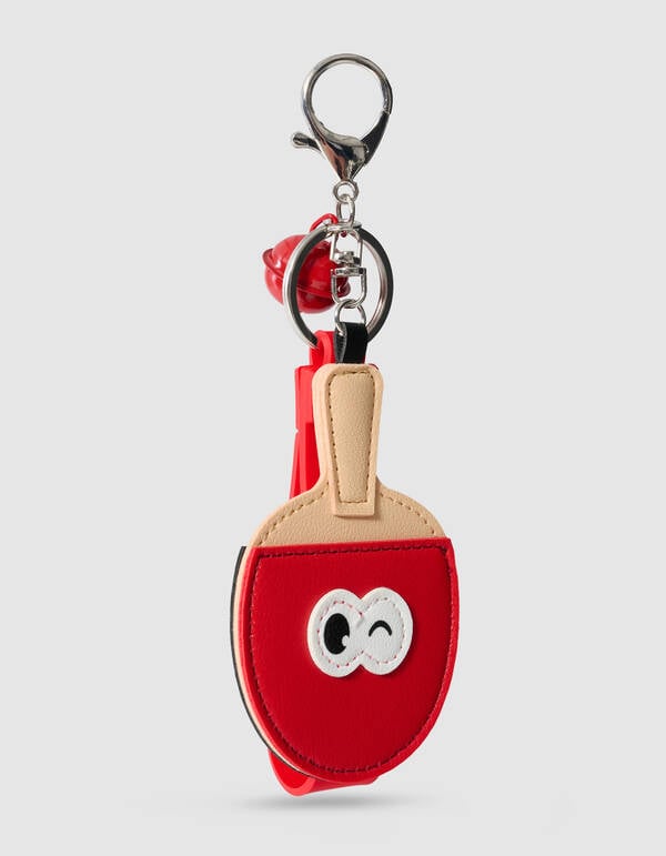 Pingpong Schl&uuml;sselanh&auml;nger Rot SHOEBY ACCESSOIRES