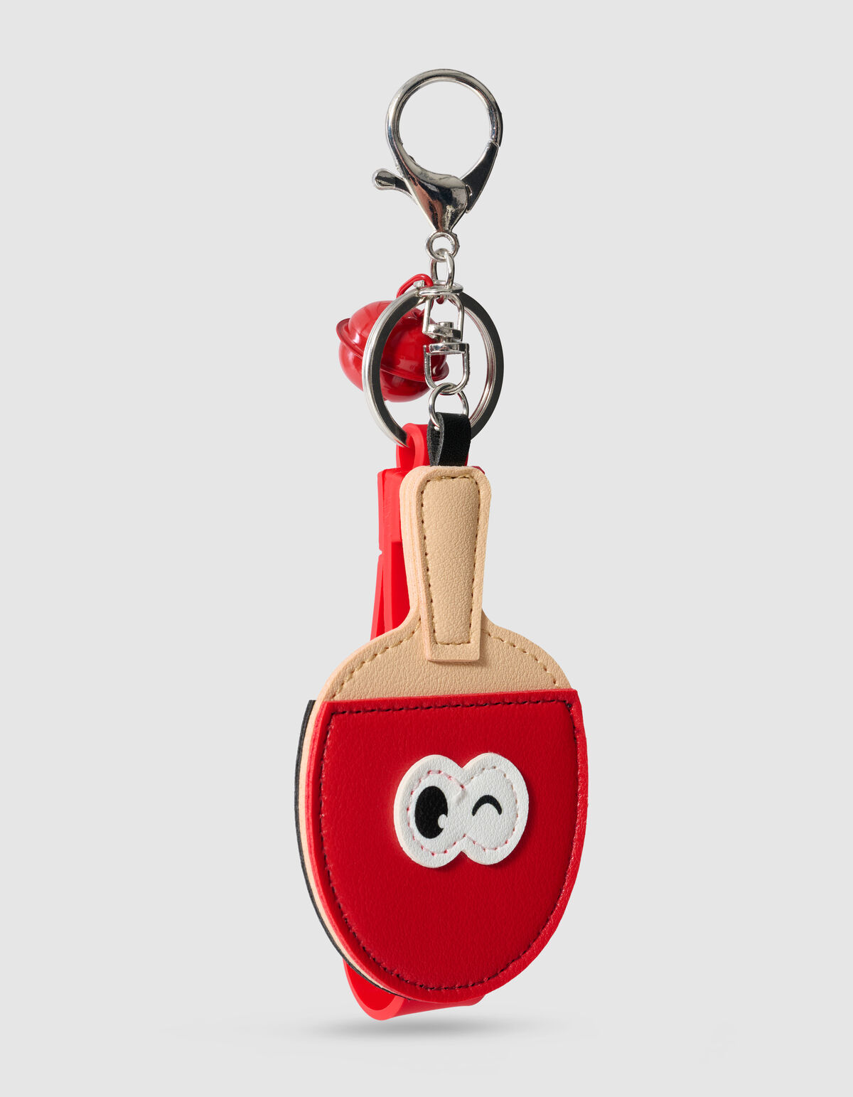 Pingpong Schl&uuml;sselanh&auml;nger Rot SHOEBY ACCESSOIRES
