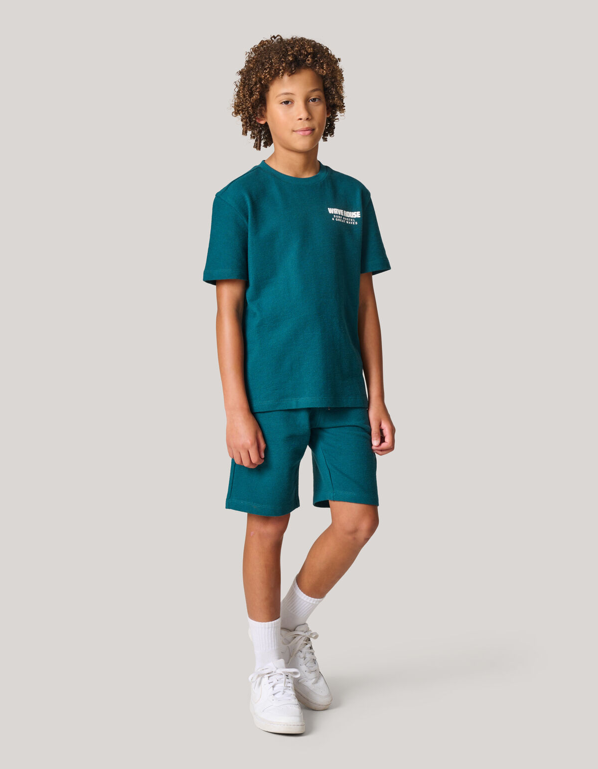 Bermudashorts dunkelgr&uuml;n SHOEBY BOYS